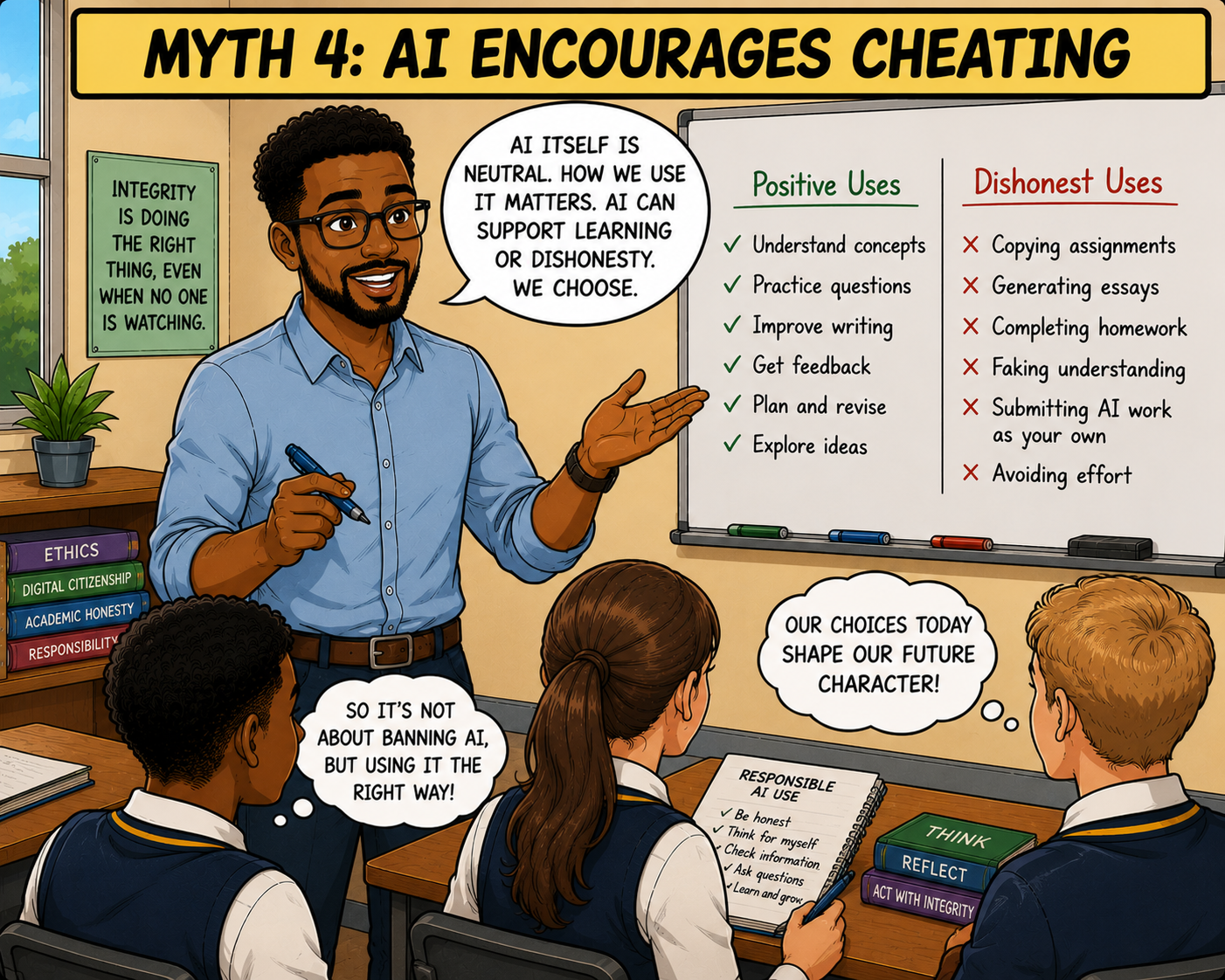 AI Encourages Cheating