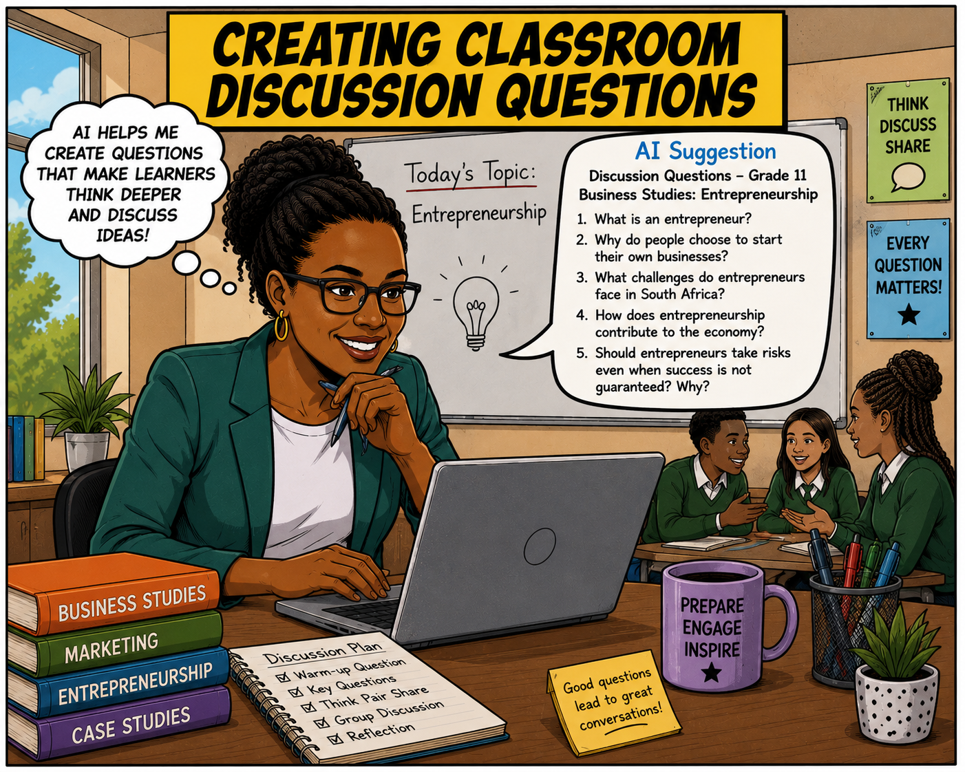 Creating Classroom Discussion Questions