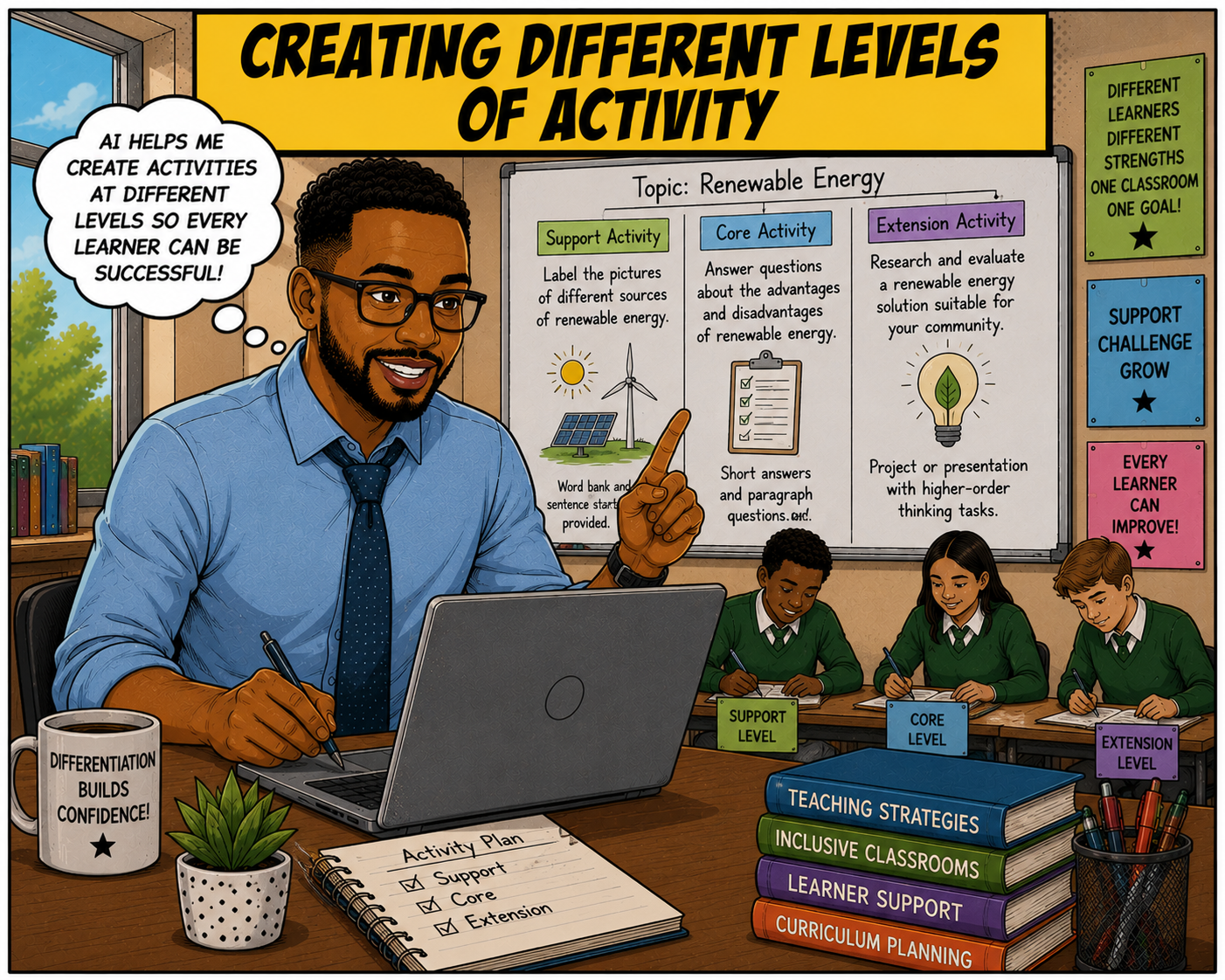 Creating Different Levels of Activity Creating Different Levels of Activity
