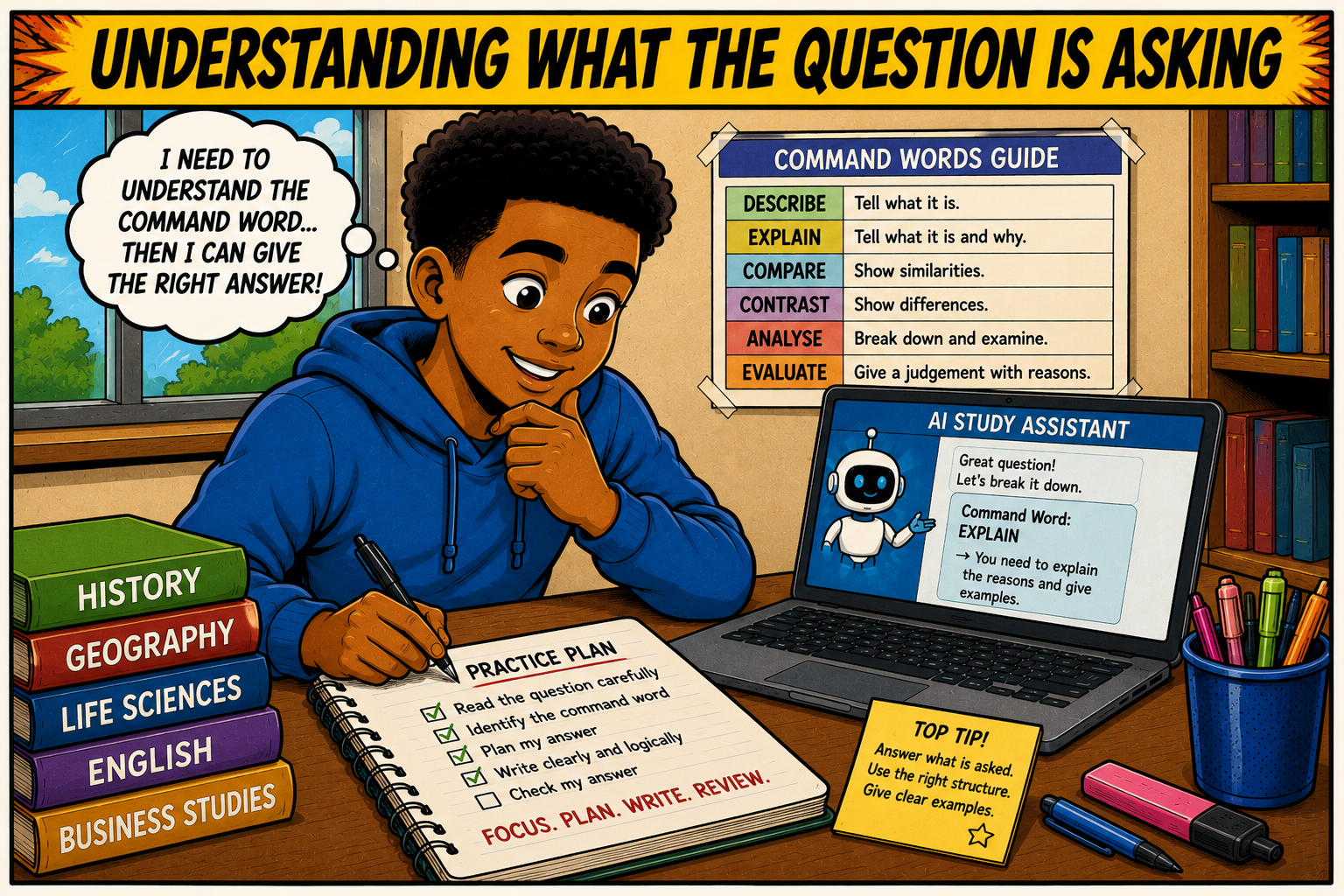 Understand What The Question Is Asking Understand What The Question Is Asking
