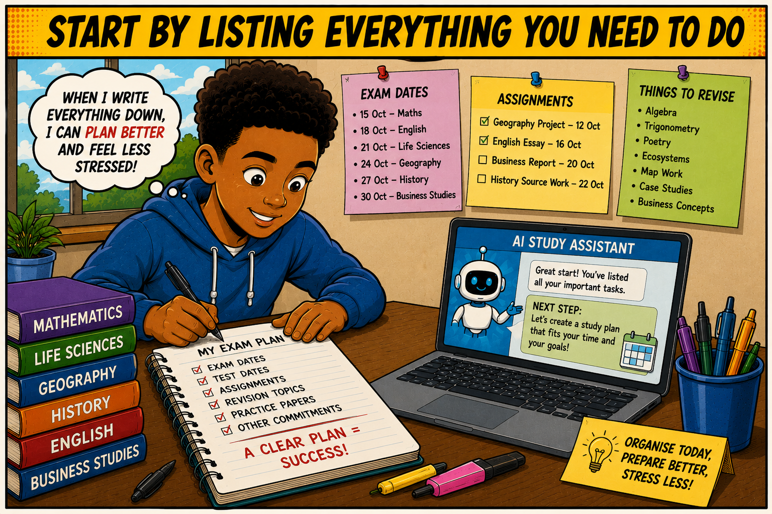 Start By Listing Everything You Need To Do Start By Listing Everything You Need To Do