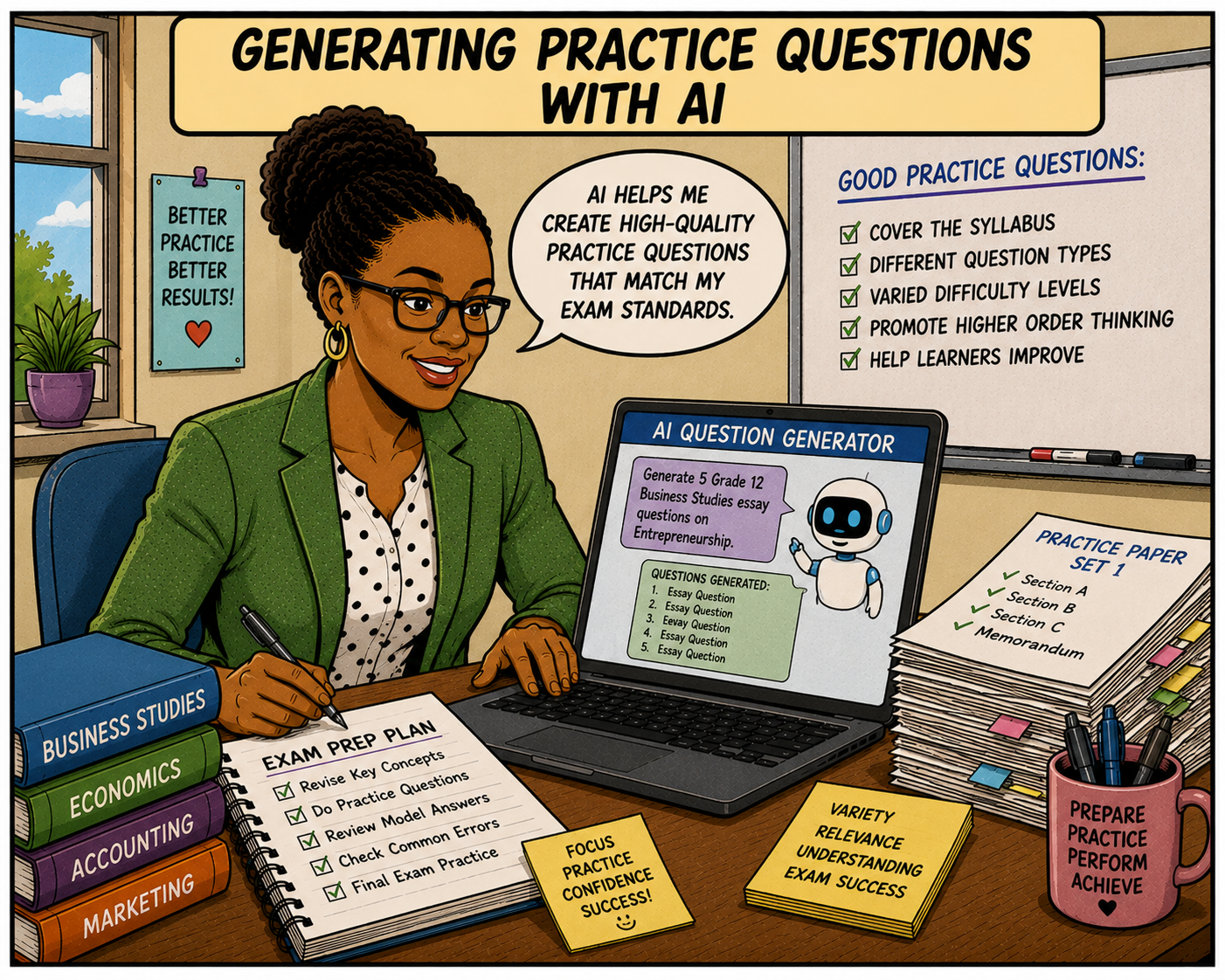 Generating Practice Questions With AI