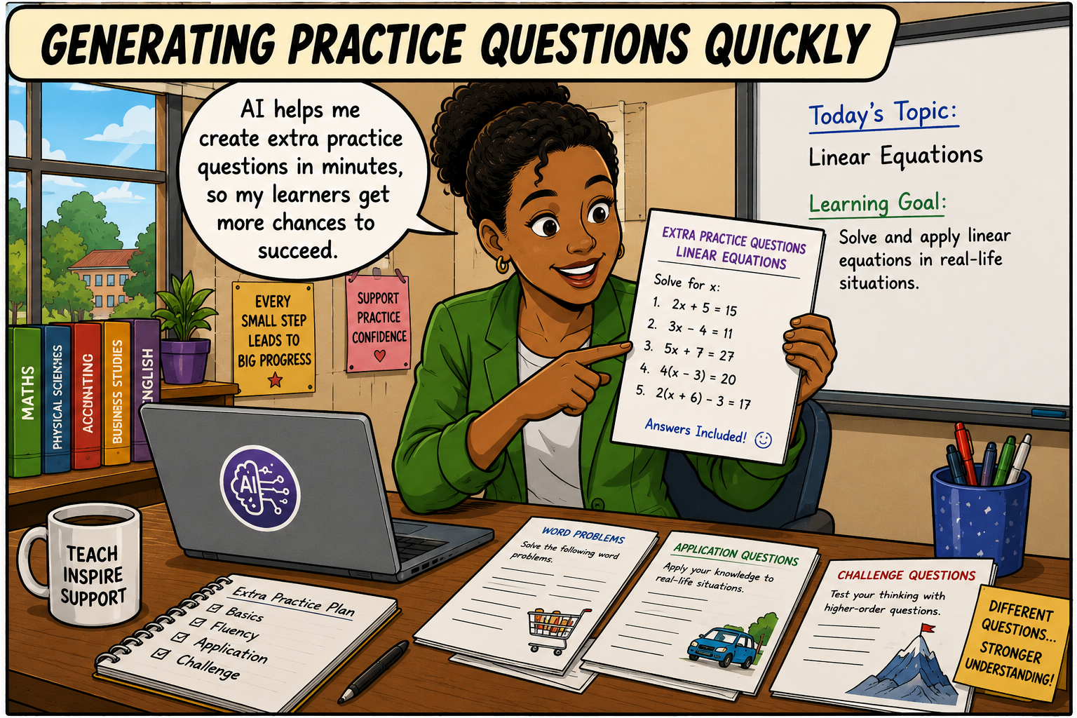 Generating Practice Questions Quickly Generating Practice Questions Quickly