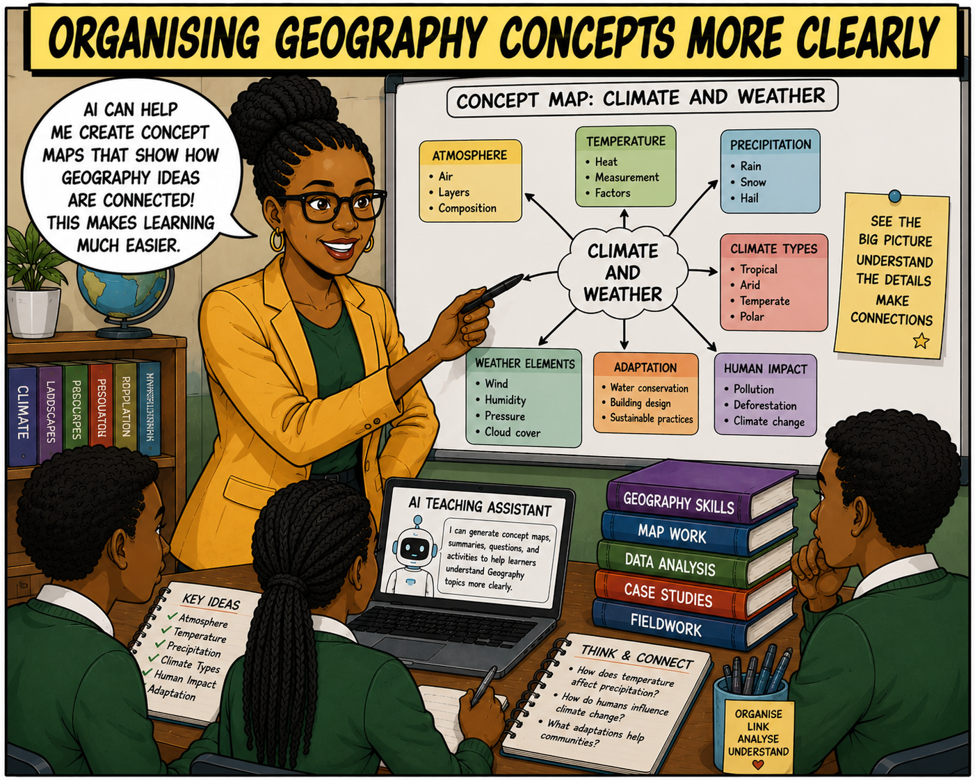 Organising Geography Concepts More Clearly Organising Geography Concepts More Clearly