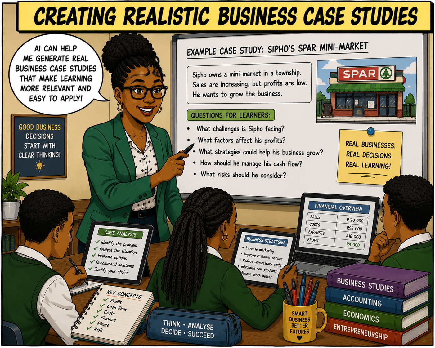 Creating Realistic Business Case Studies