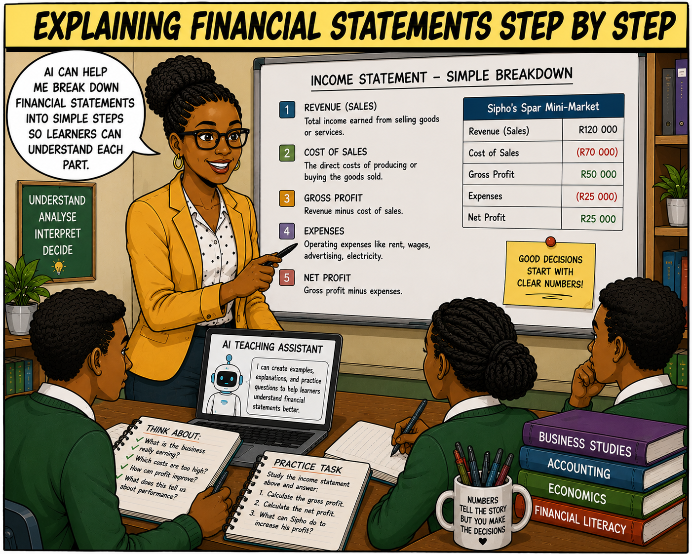 Explaining Financial Statements Step By Step