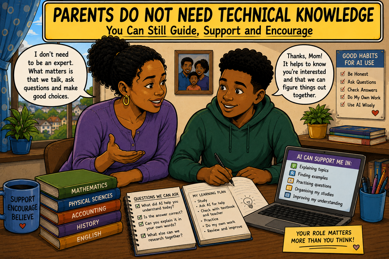 Parents Do Not Need Technical Knowledge
