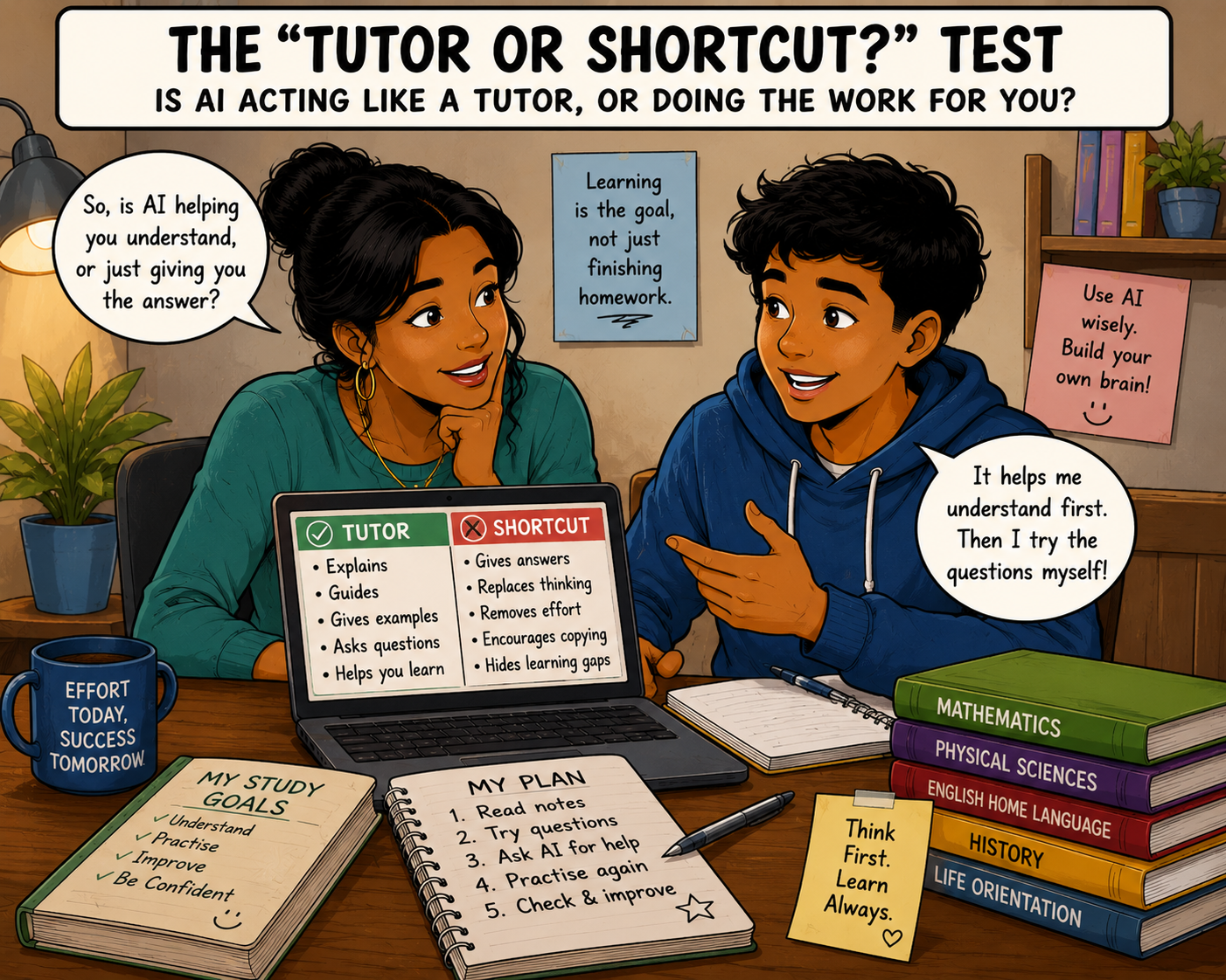 The "Tutor Or Shortcut?" Test