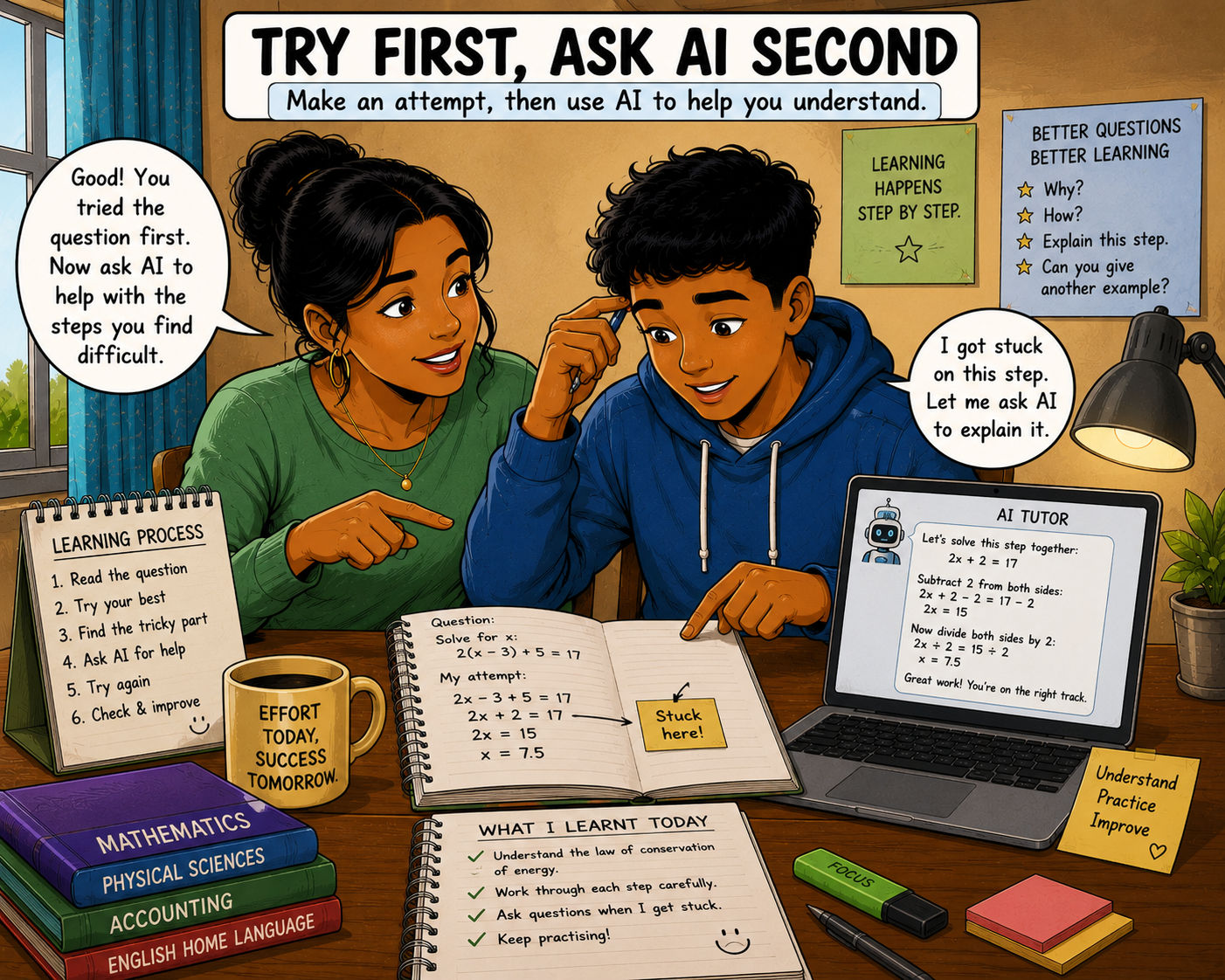 Try First, Ask AI Second