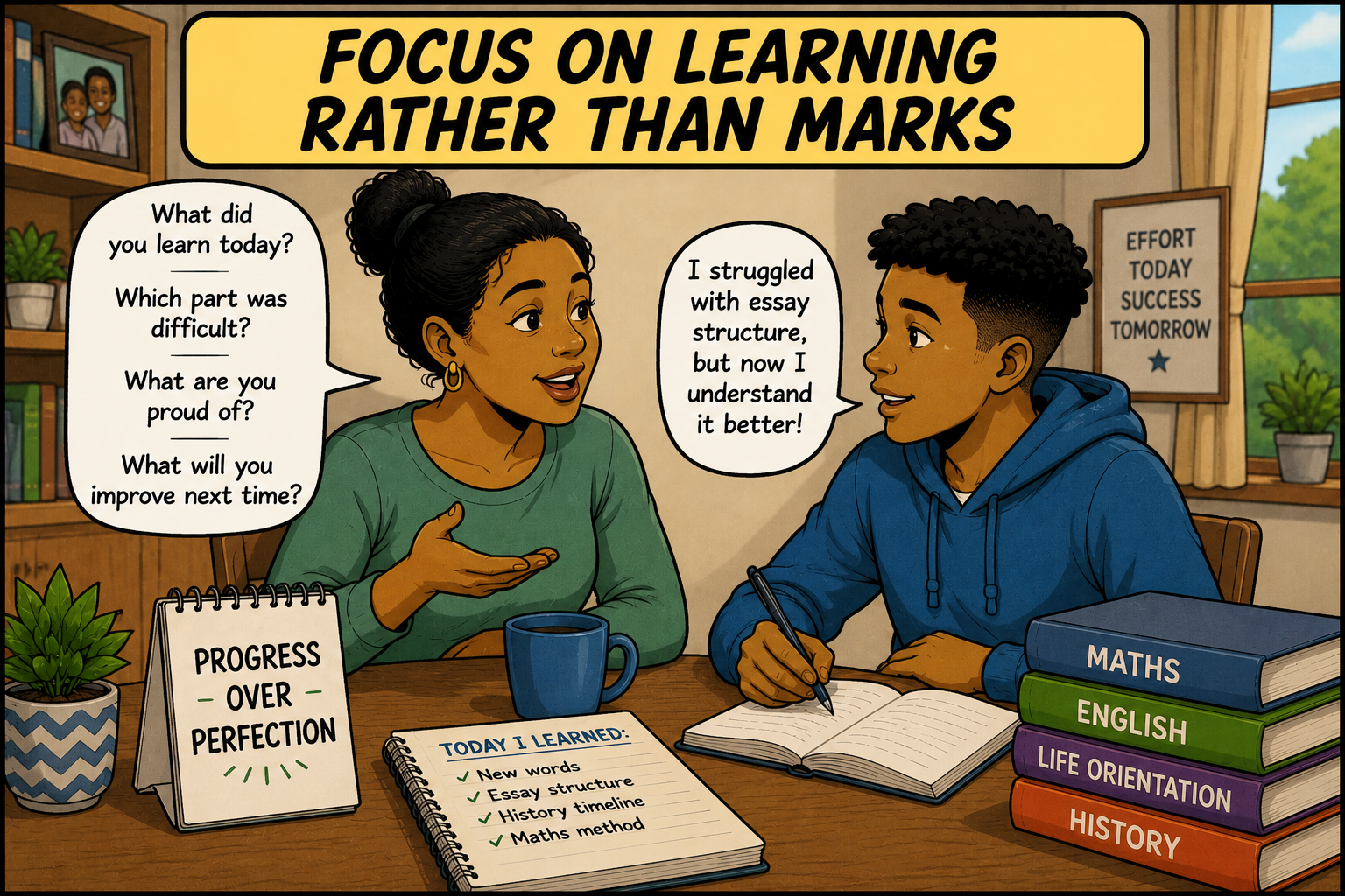Focus On Learning Rather Than Marks