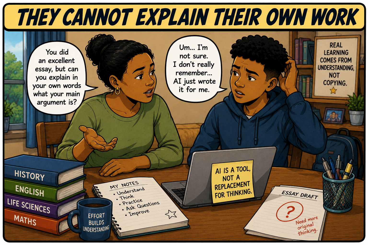 They Cannot Explain Their Own Work