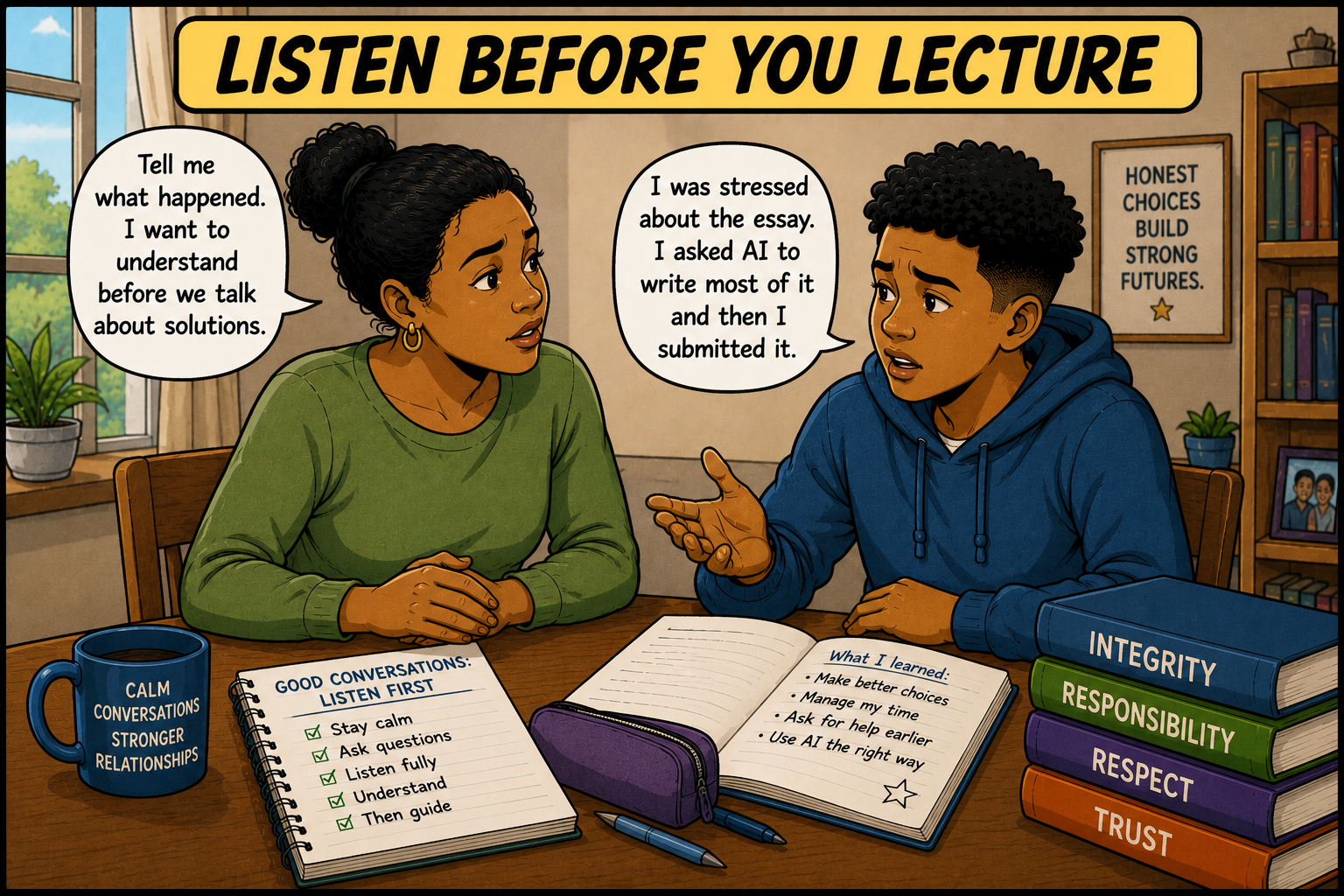 Listen Before You Lecture