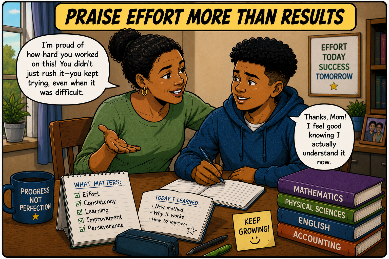 Praise Effort More Than Results
