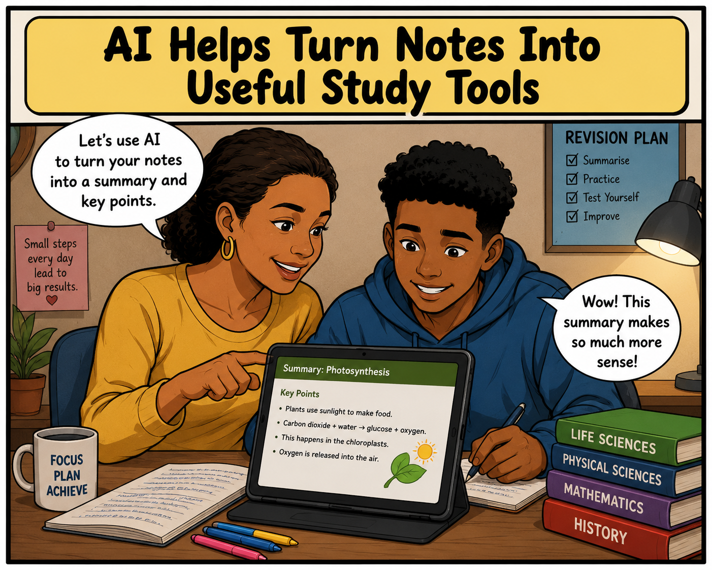 AI Helps Turn Notes Into Useful Study Tools