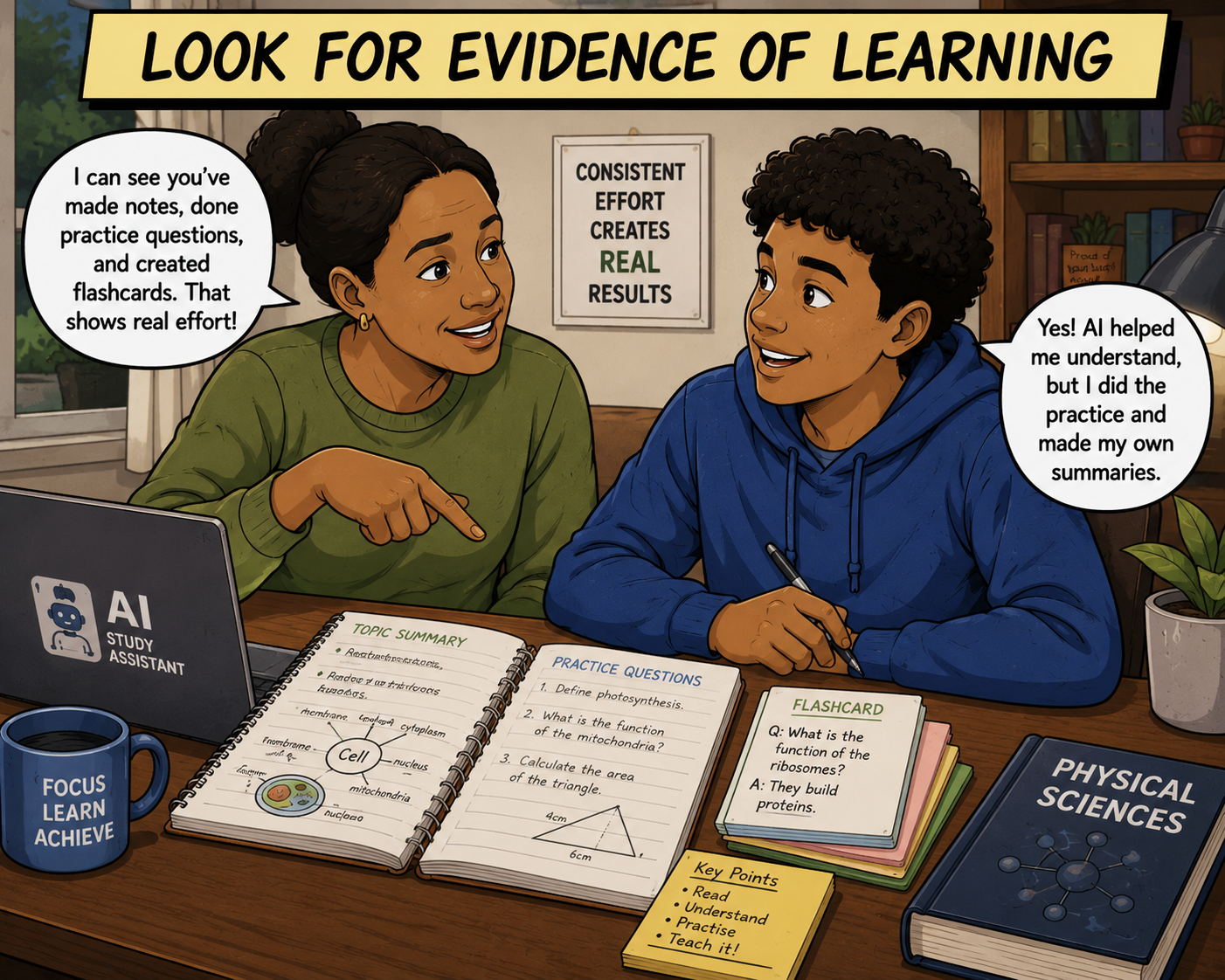Look For Evidence Of Learning