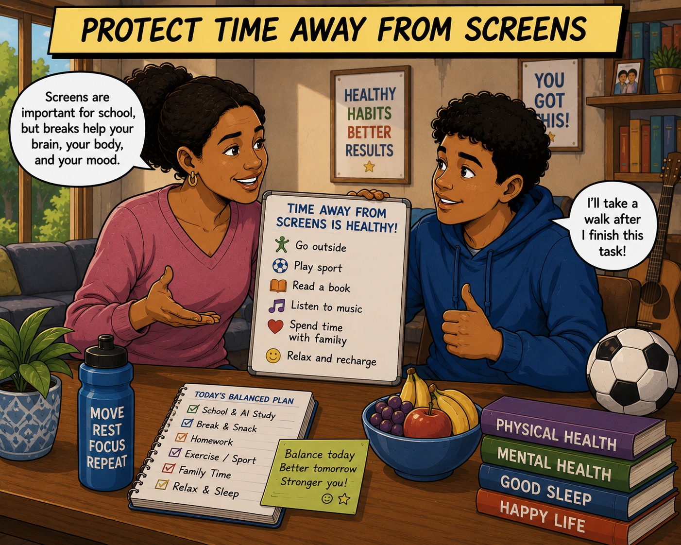 Protect Time Away From Screens Protect Time Away From Screens