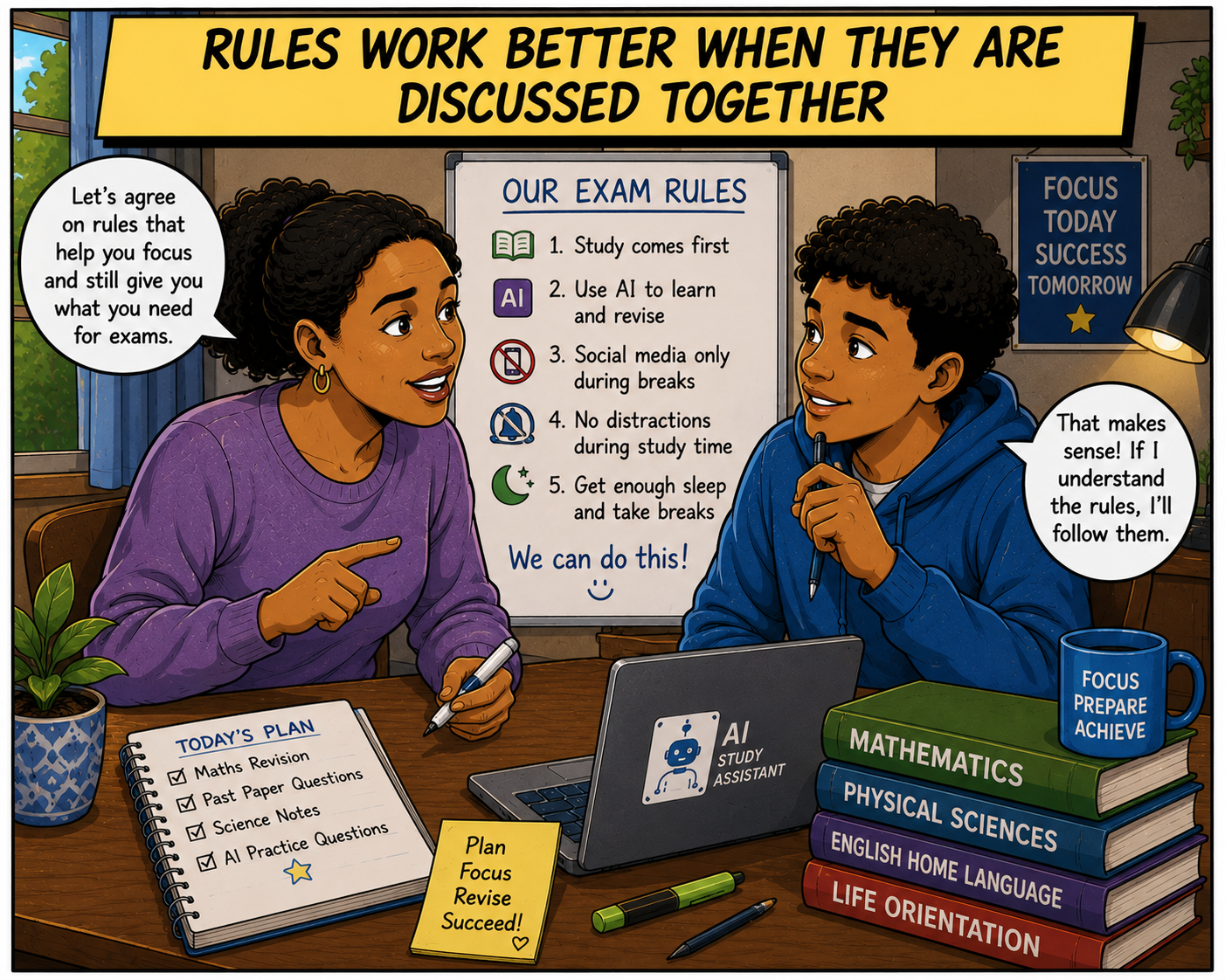 Rules Work Better When They Are Discussed Together Rules Work Better When They Are Discussed Together