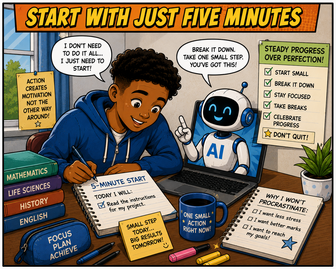 Start With Just Five Minutes Start With Just Five Minutes