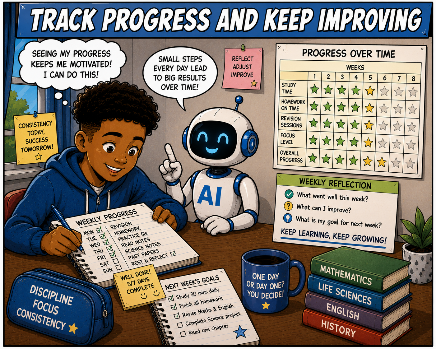 Track Your Progress And Keep Improving Track Your Progress And Keep Improving