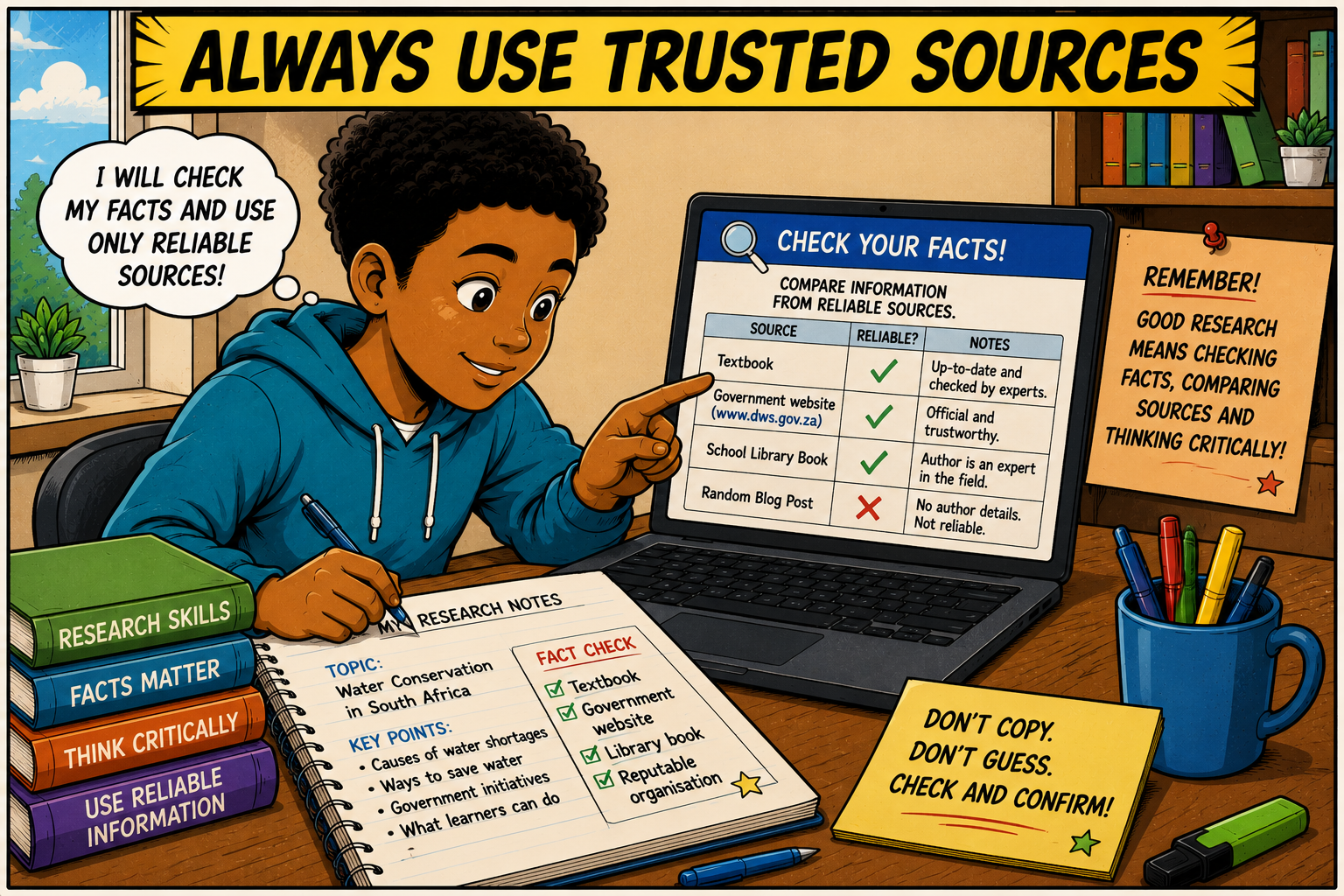 Always Use Trusted Sources