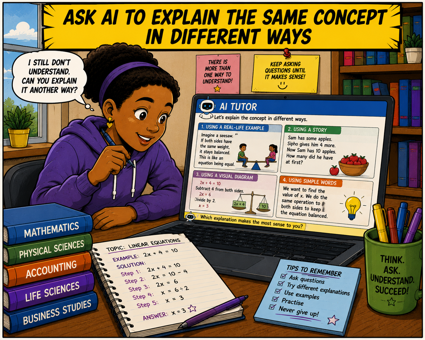 Ask AI to Explain The Same Concept in Different Ways Ask AI to Explain The Same Concept in Different Ways