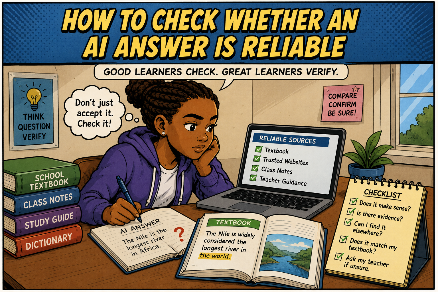 How To Check Whether An AI Answer Is Reliable