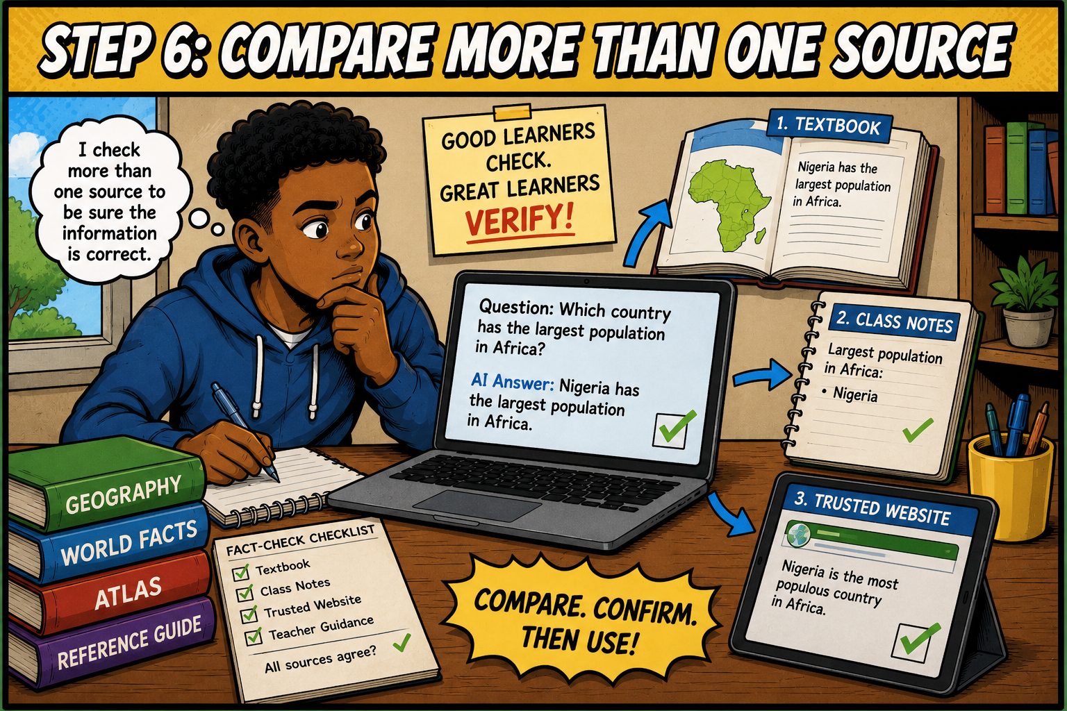 Step 6: Compare More Than One Source