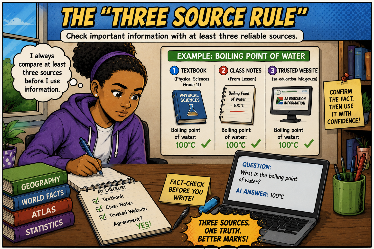 The "Three Source Rule"