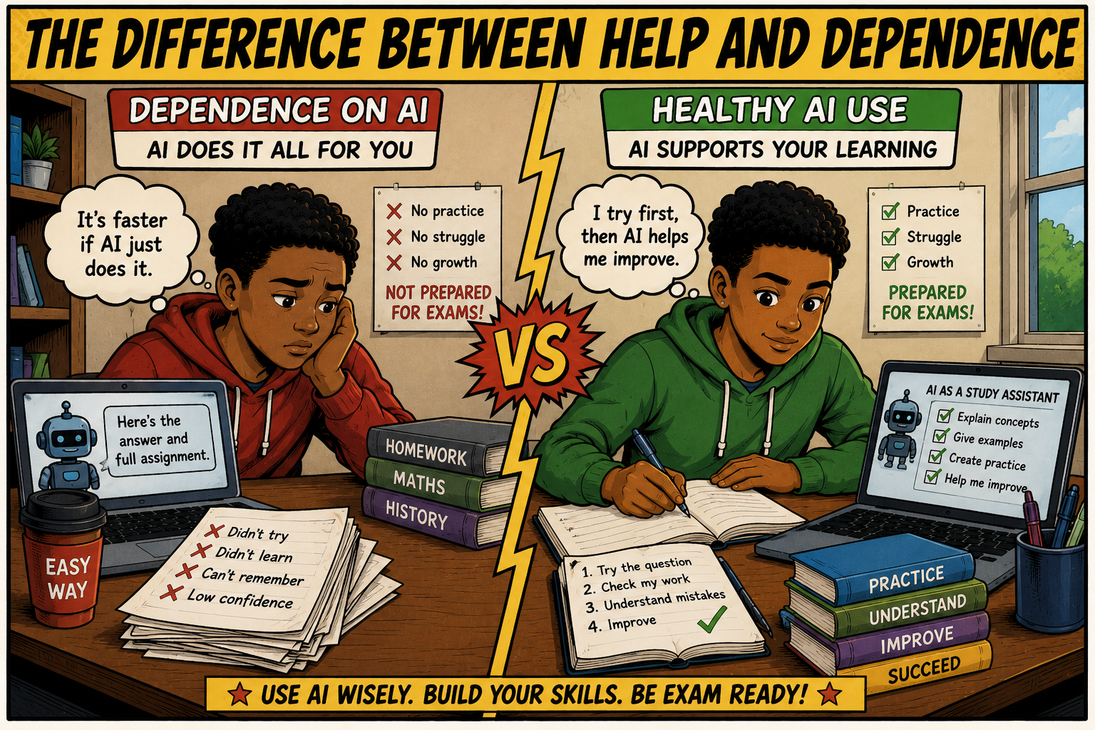 The Difference Between Help And Dependence