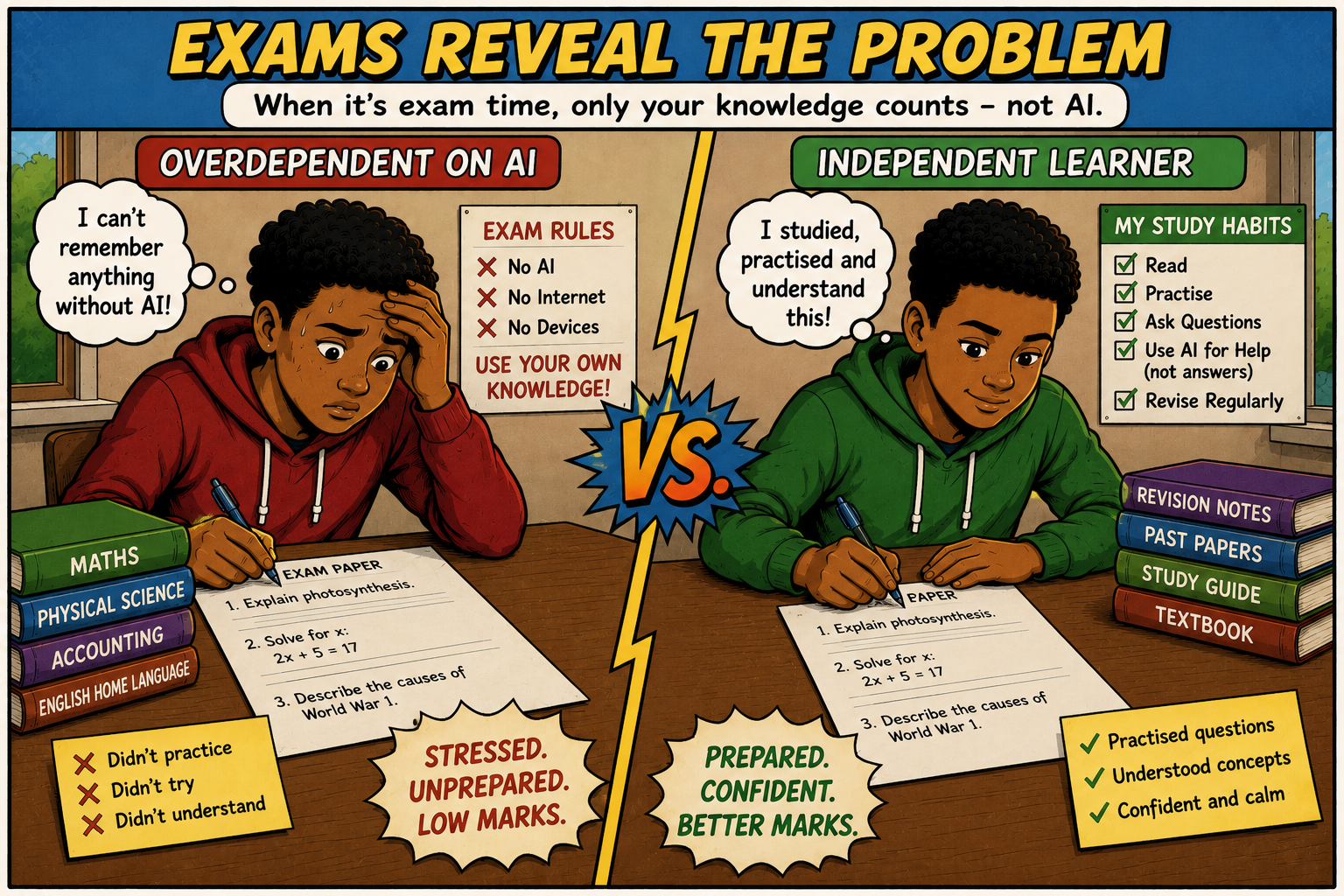 Why Exams Reveal The Problem