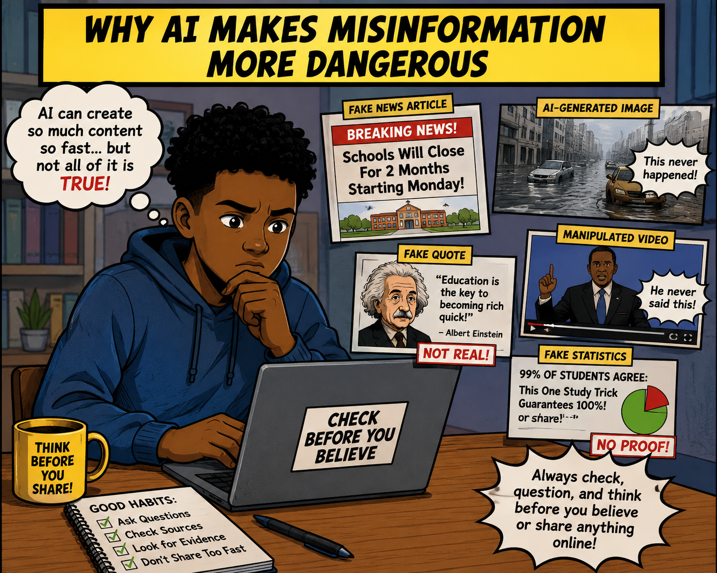 Why AI Makes Misinformation More Dangerous Why AI Makes Misinformation More Dangerous