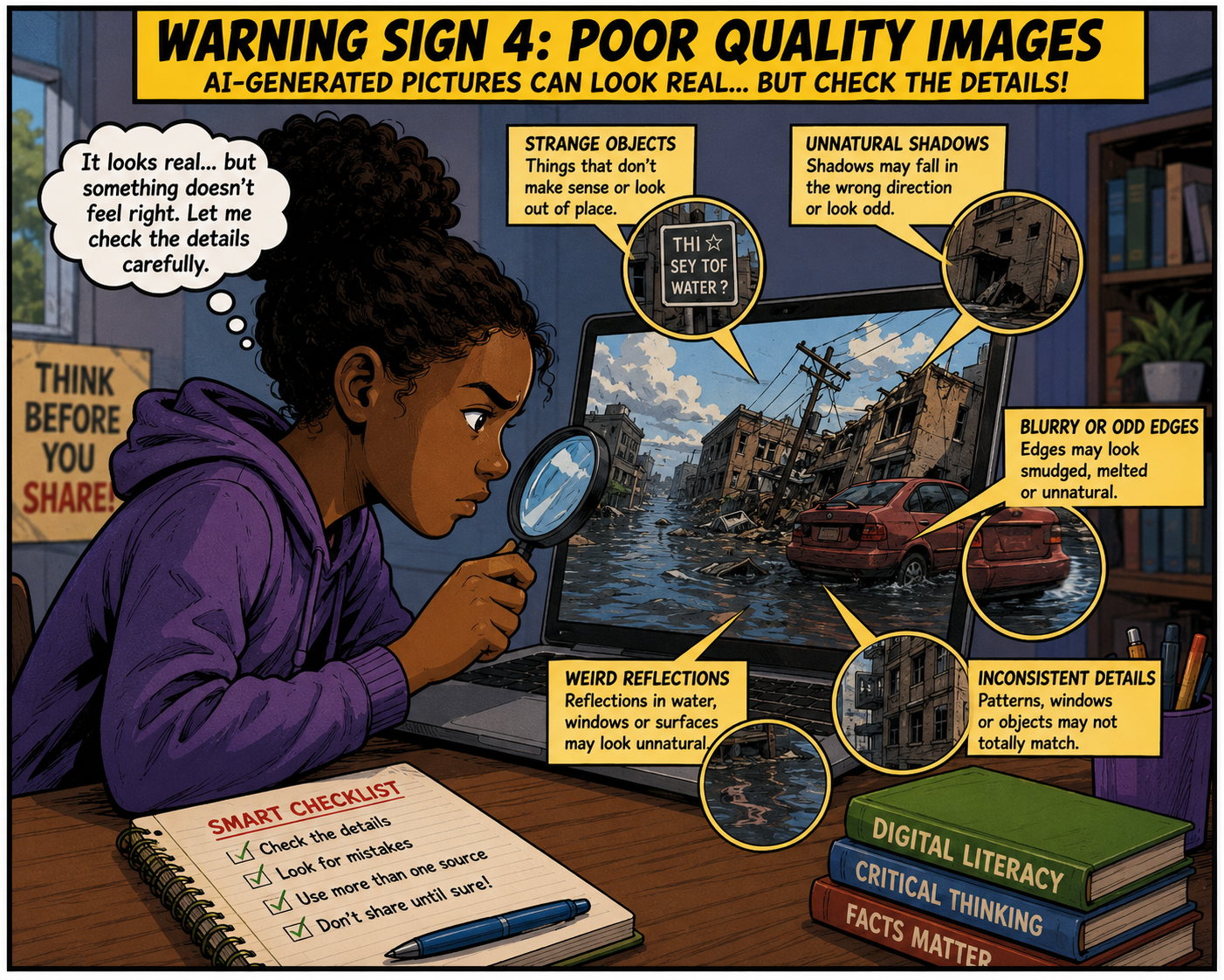Warning Sign 4: Poor Quality Images Warning Sign 4: Poor Quality Images