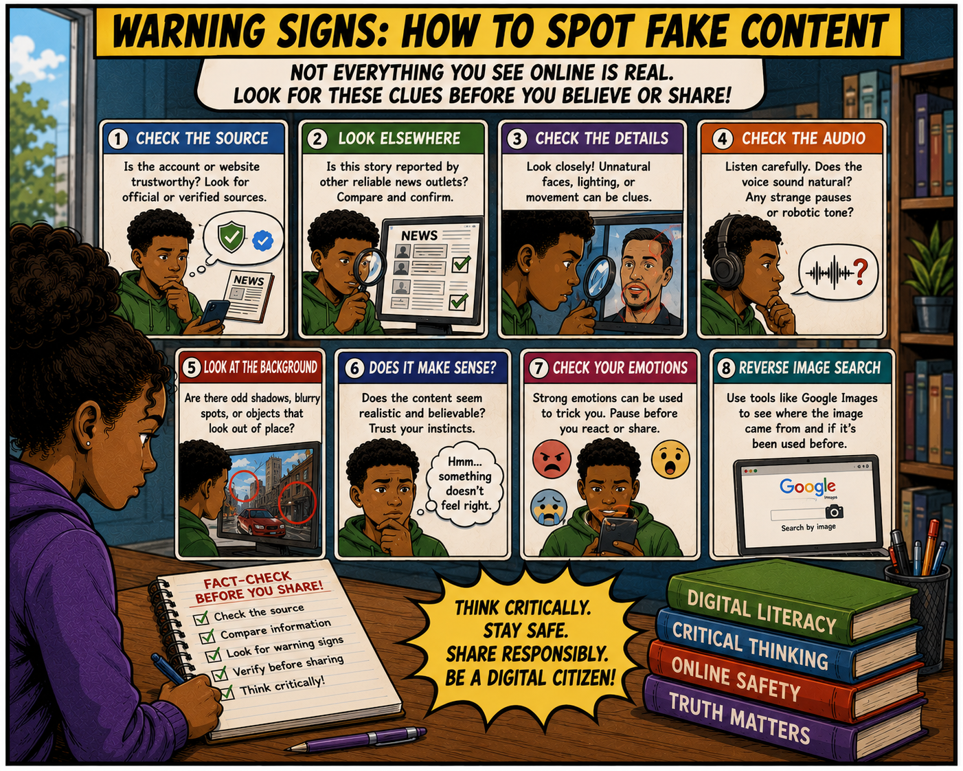 Warning Signs: How To Spot Fake Content