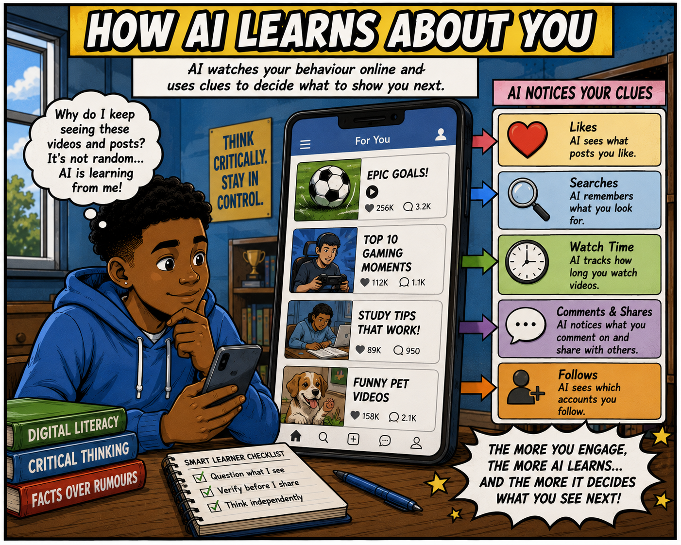 How AI Learns About You