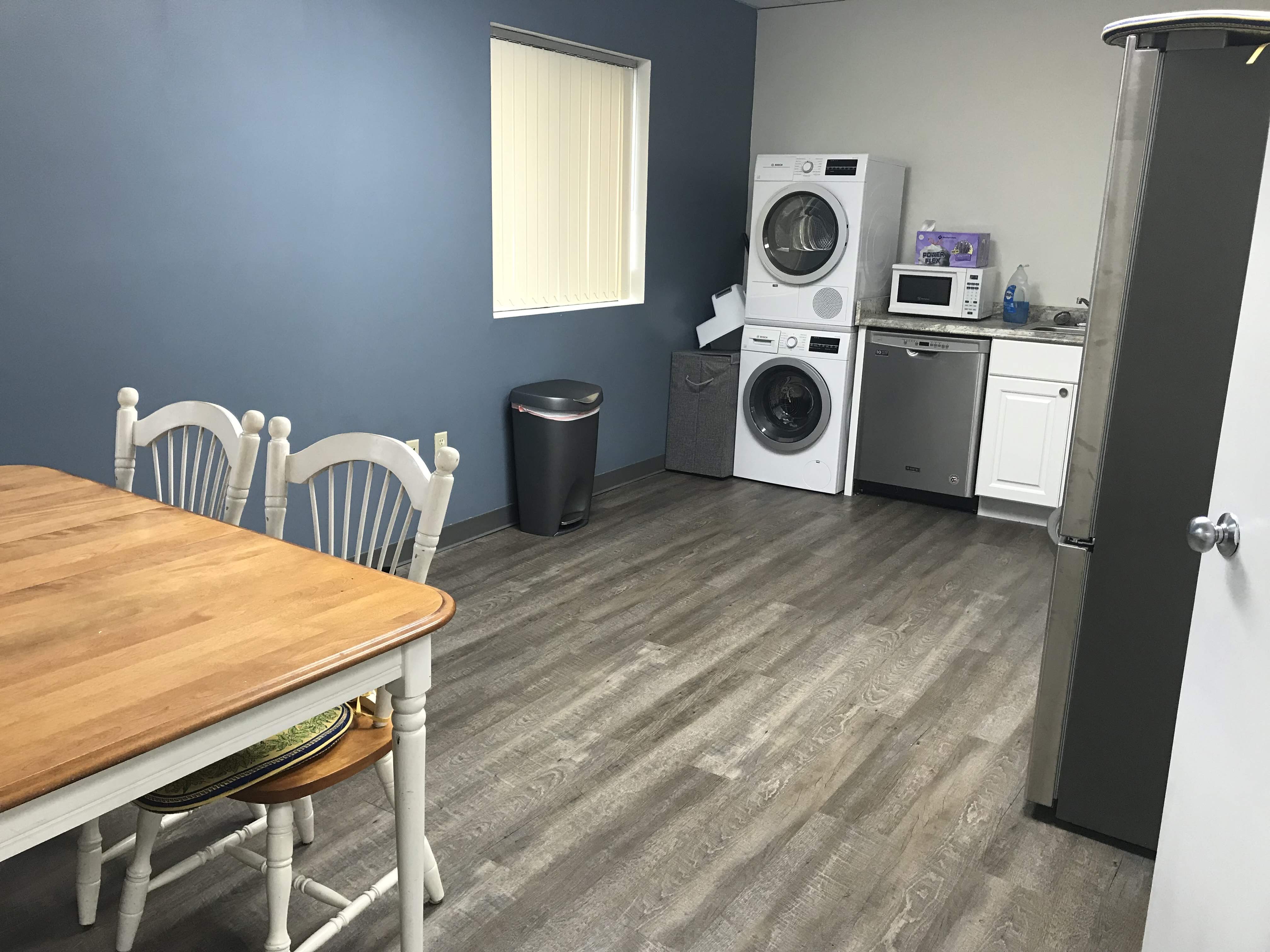 Kitchen and laundry area of life skills area Kitchen and laundry area of life skills area