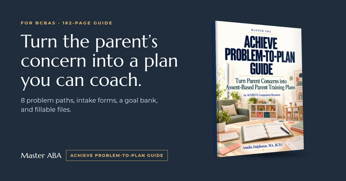 ACHIEVE Problem-to-Plan Guide