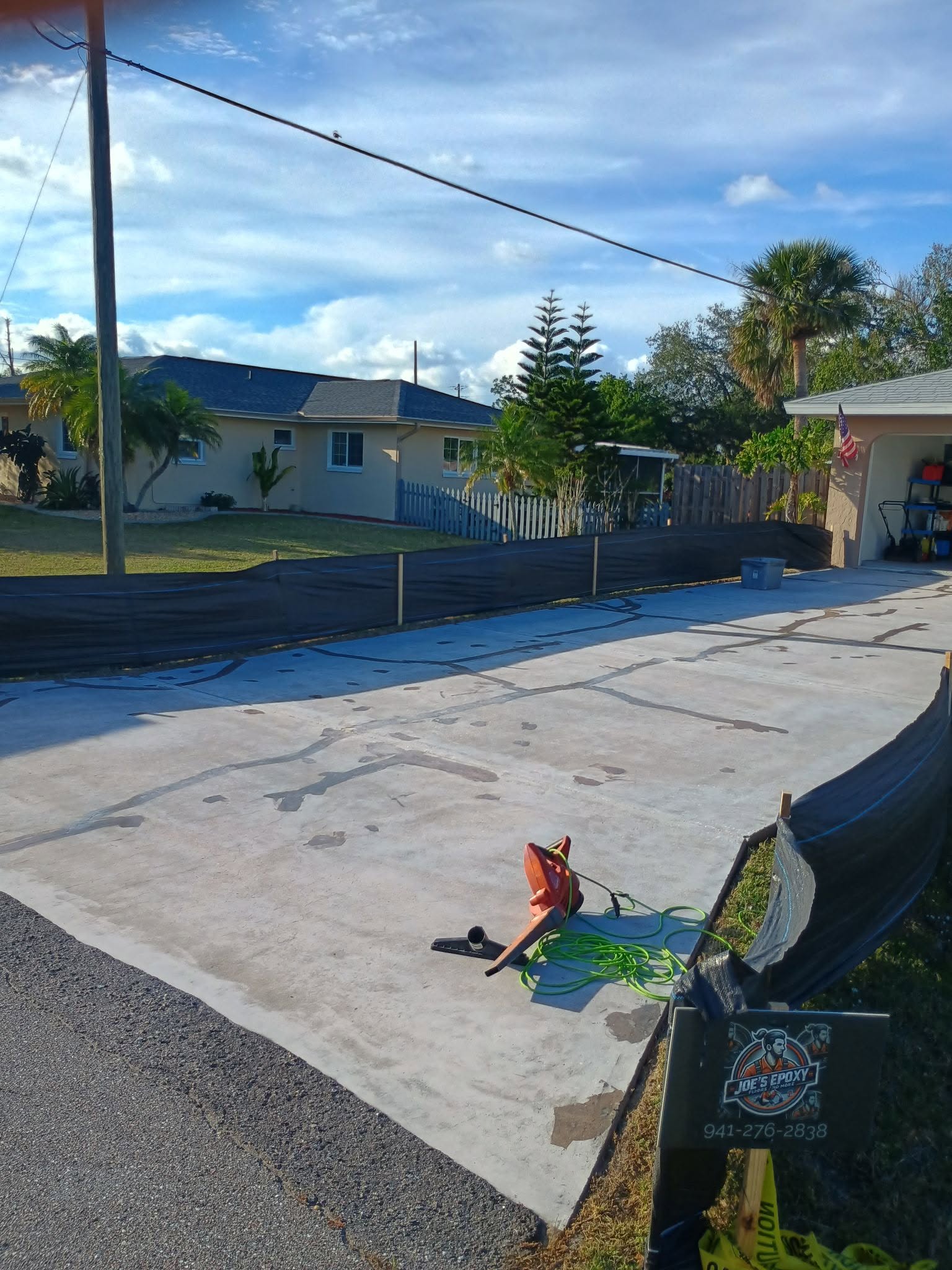 Exterior Concrete Coating by Joe's Epoxy Floors & More