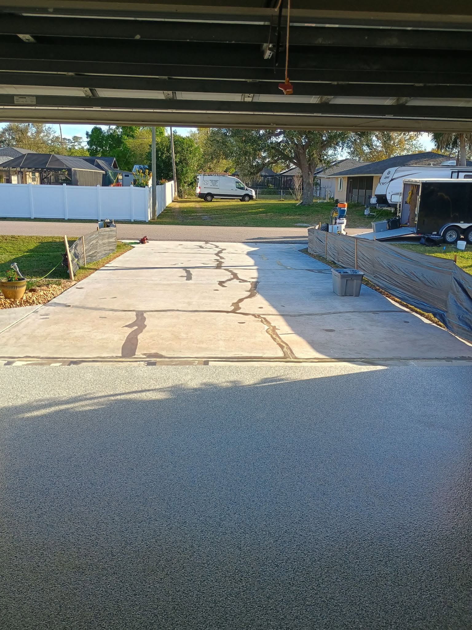 Exterior Concrete Completion