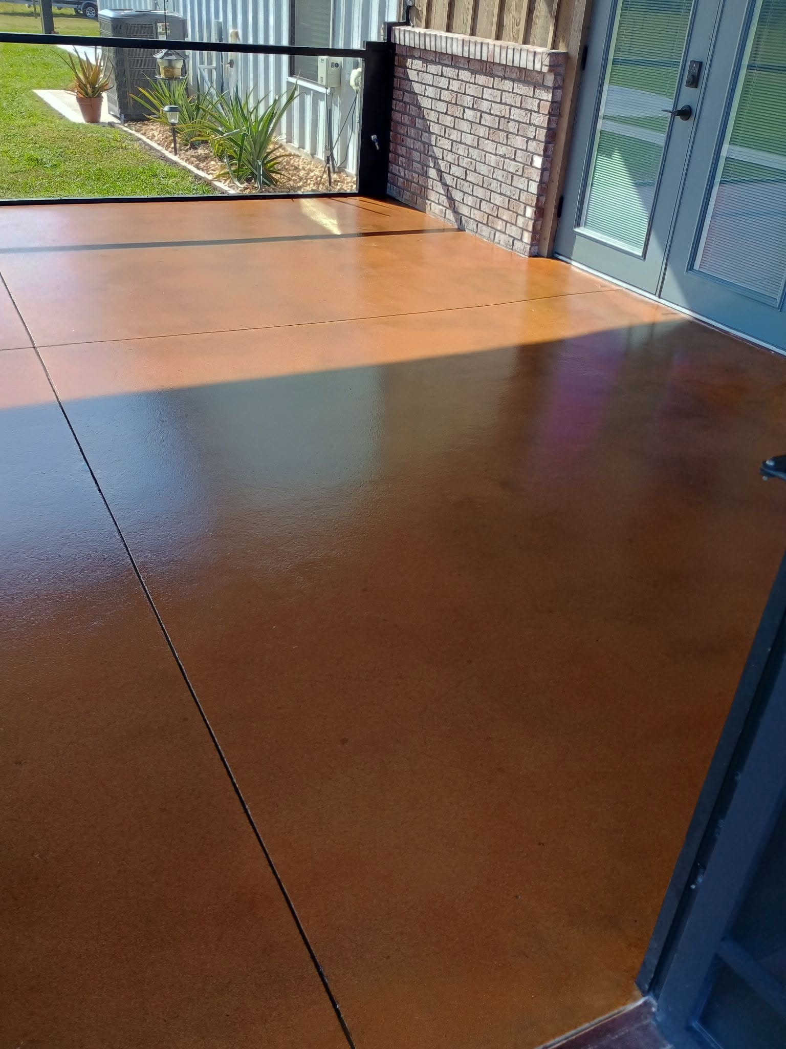 Stain & Seal Finish — Texture