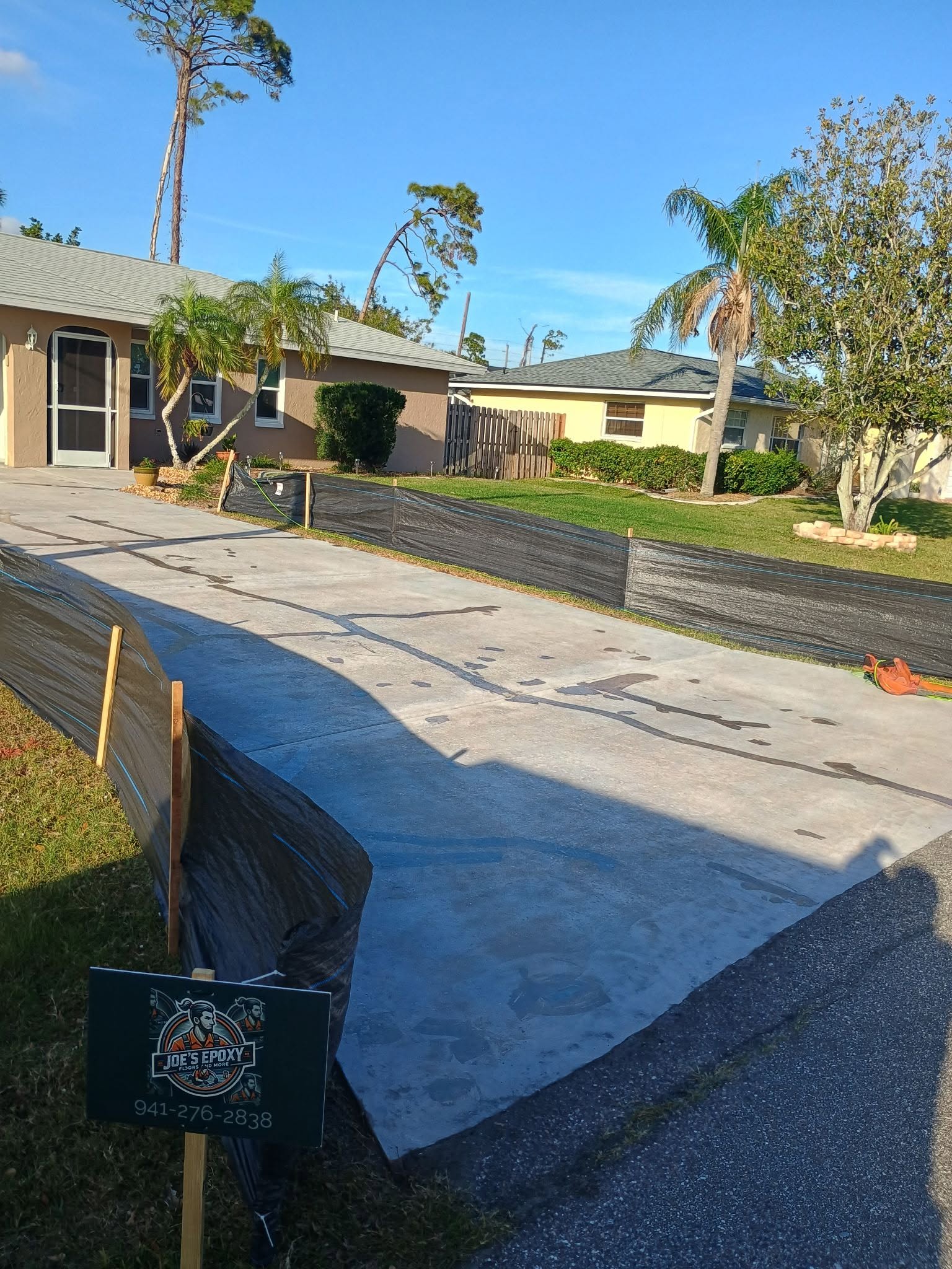 Driveway Concrete Coating