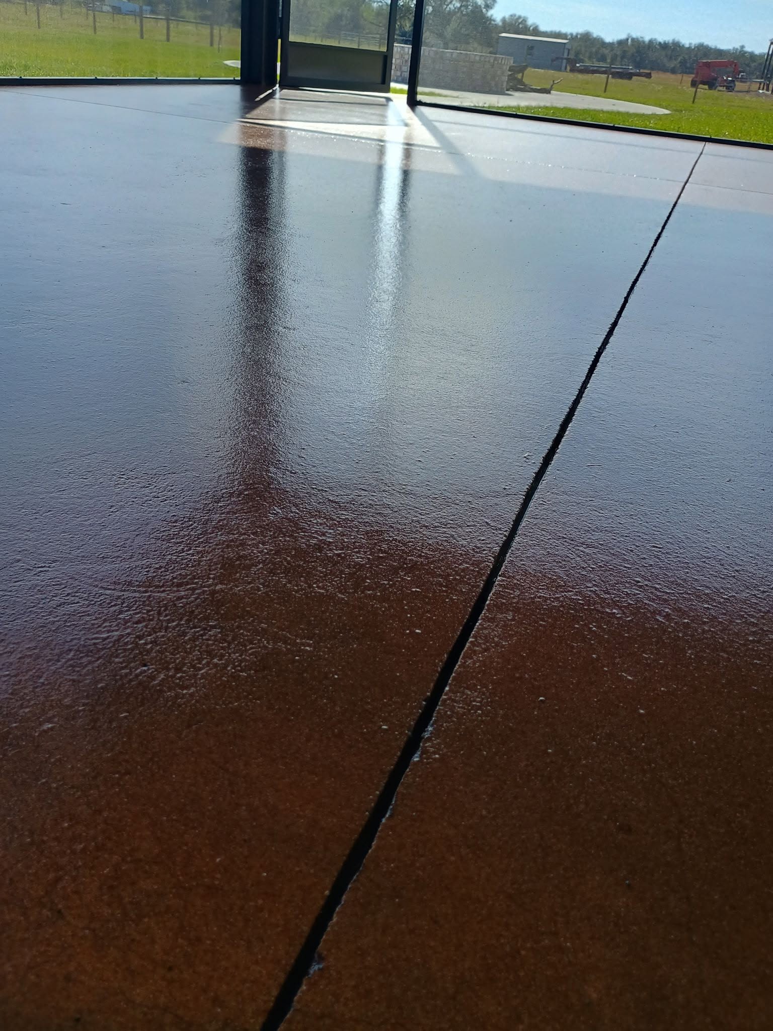 Stained Concrete Surface