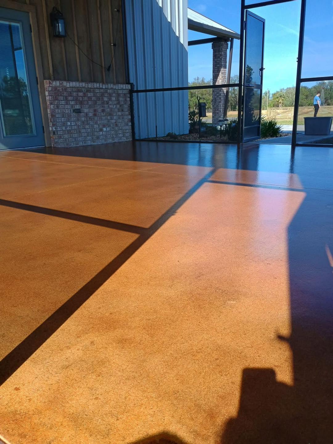 Sealed Stain Finish — Close-Up