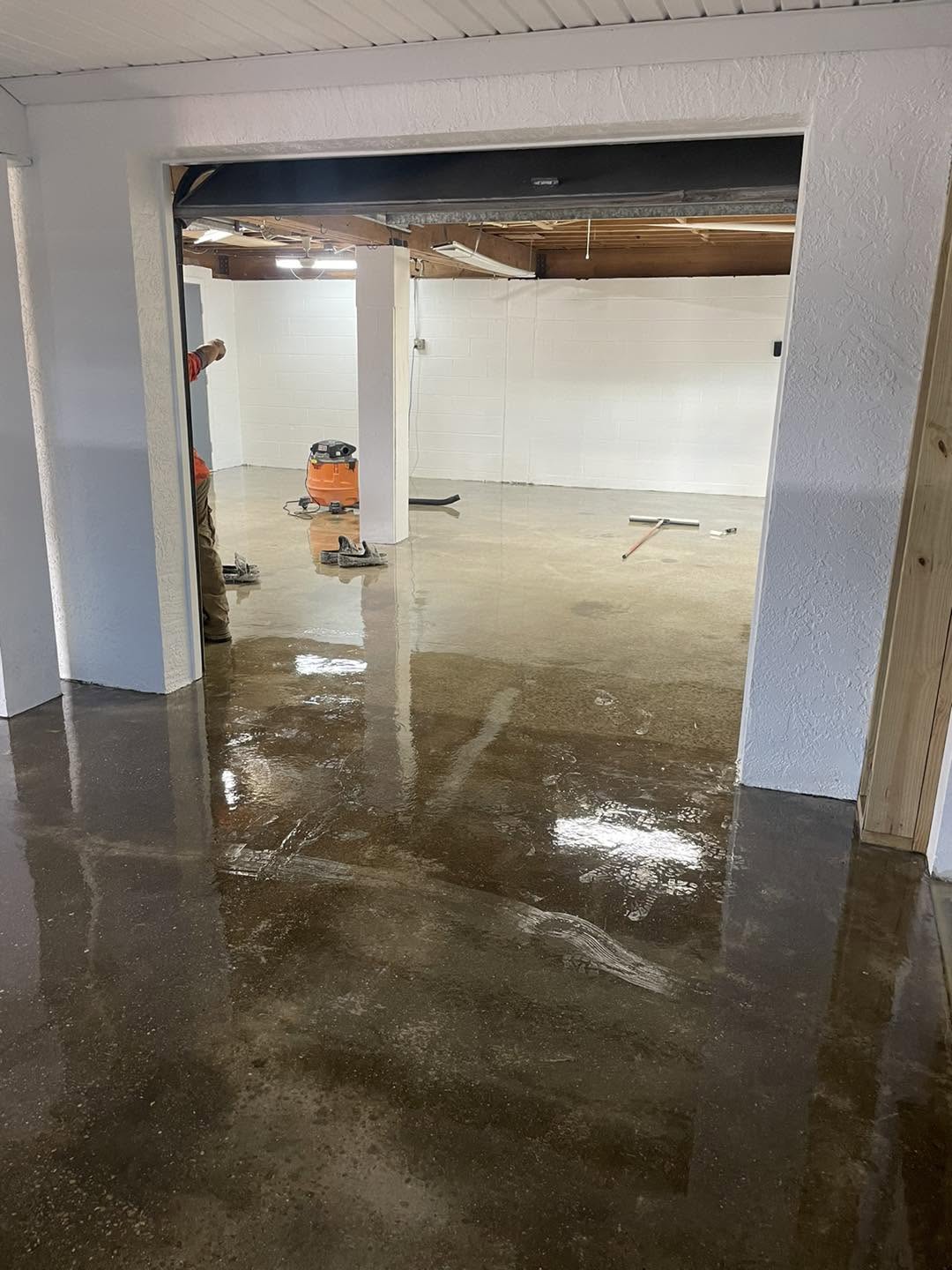 Residential Stained Concrete