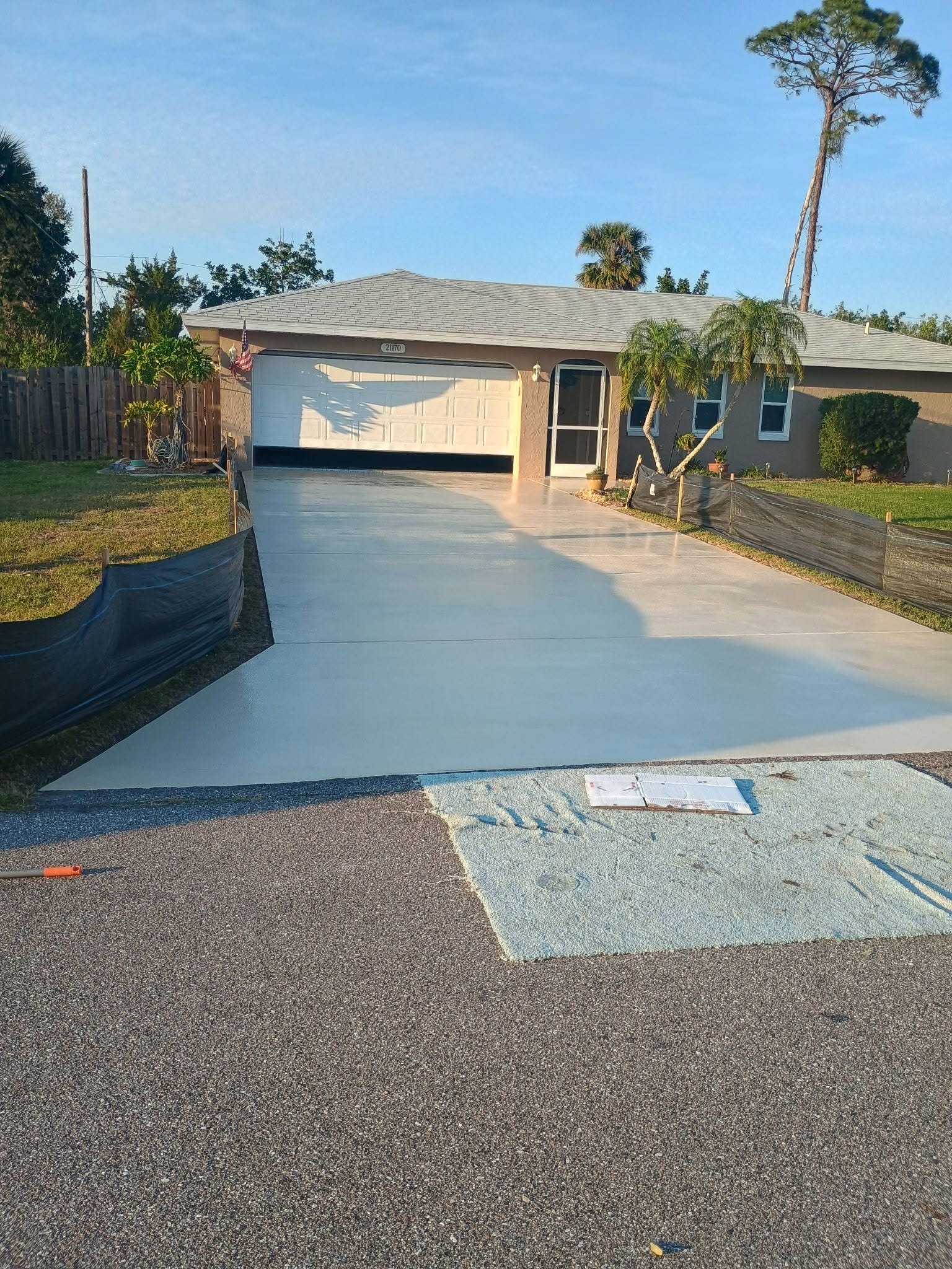 Sealed Driveway Surface Detail