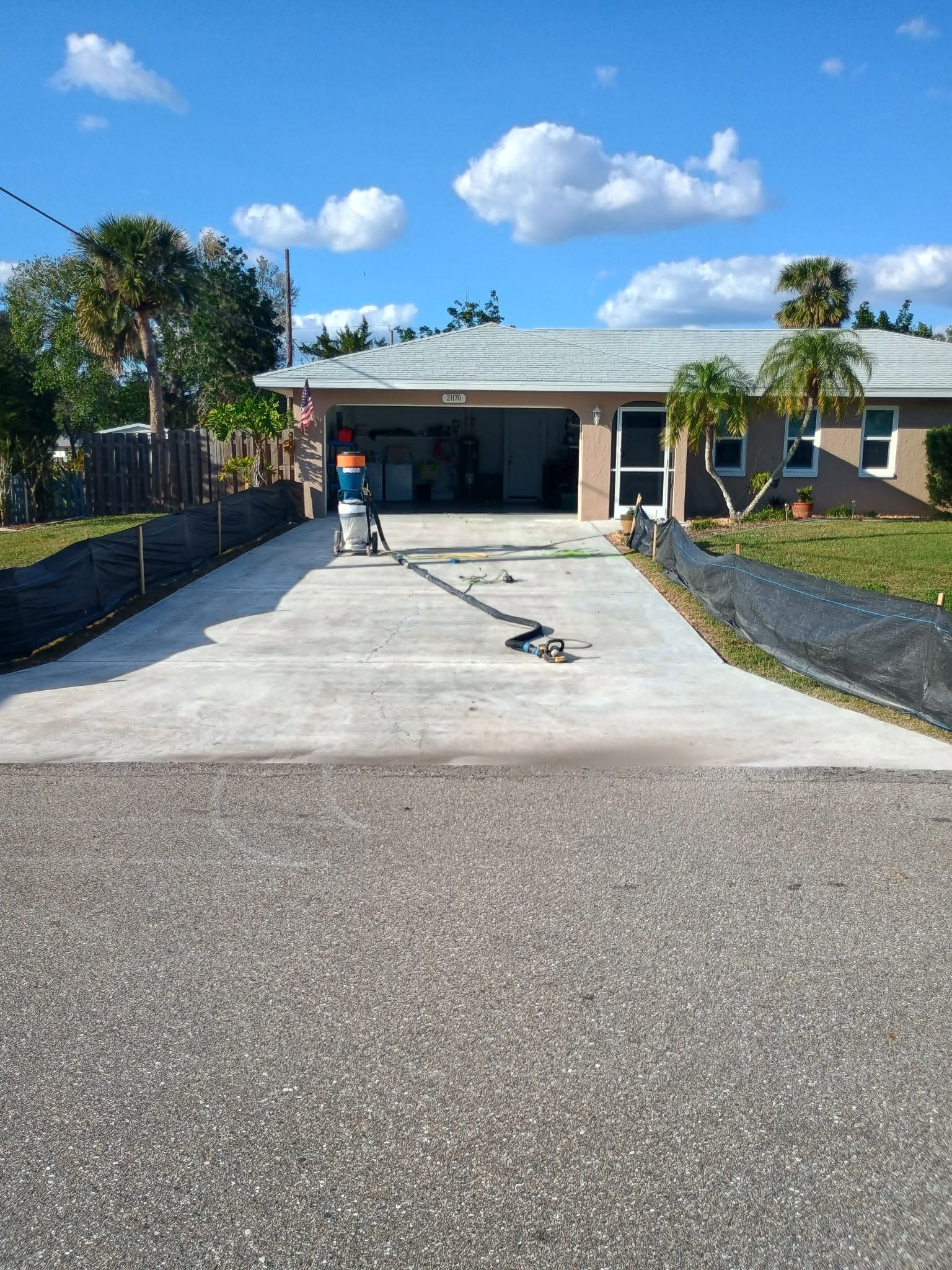 Exterior Concrete Application
