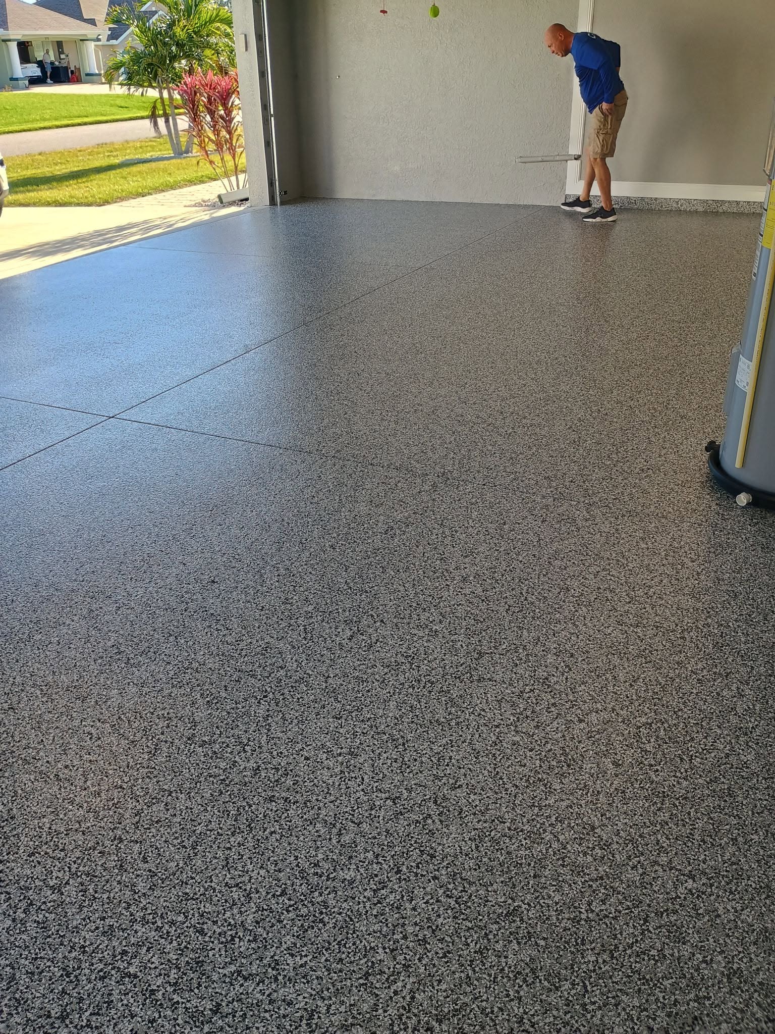Garage Epoxy Finish