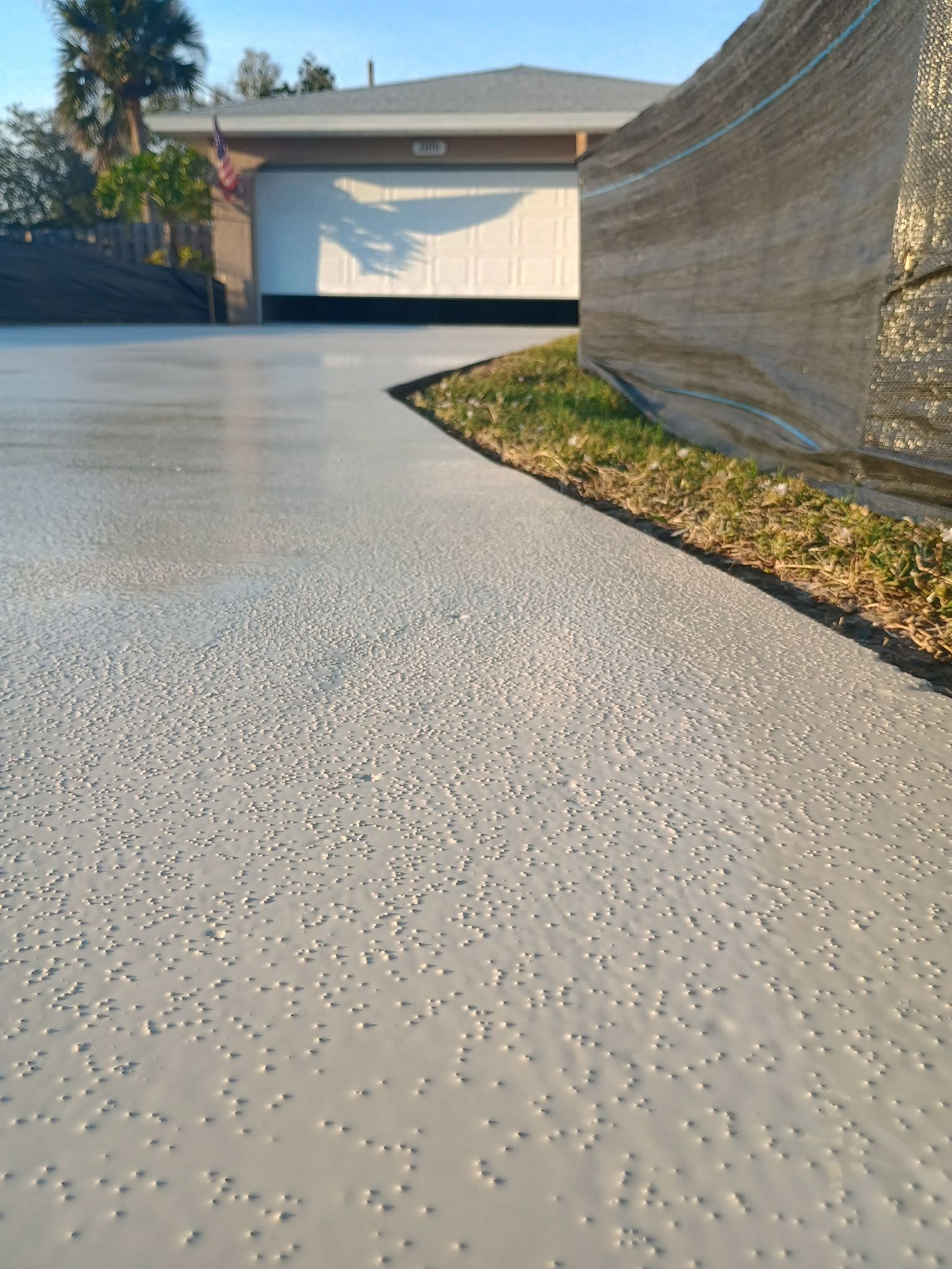 Driveway Coating Completion