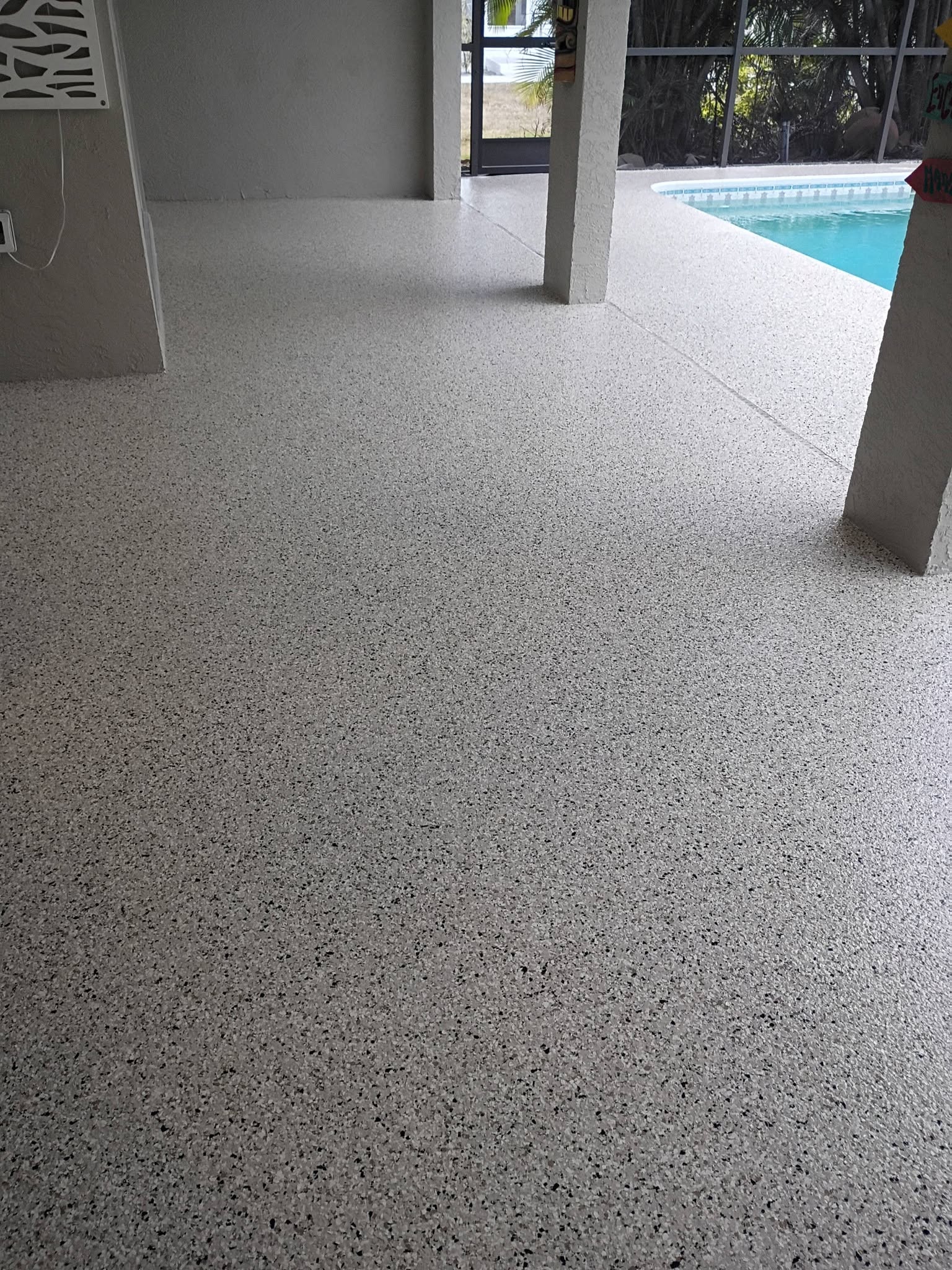 Residential Flake Floor