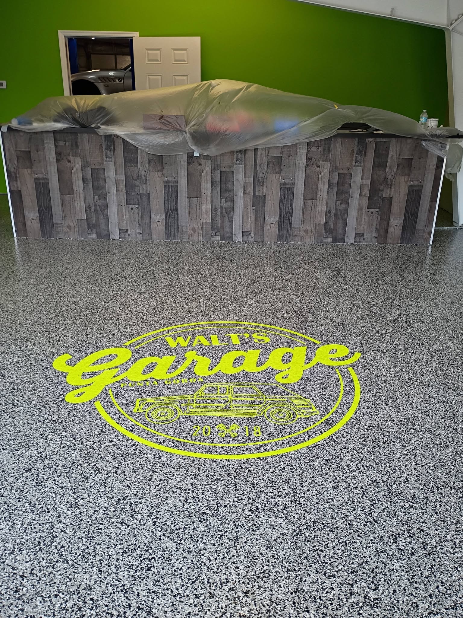 Durable residential epoxy flooring installation suited to high-use areas in Port Charlotte, FL
