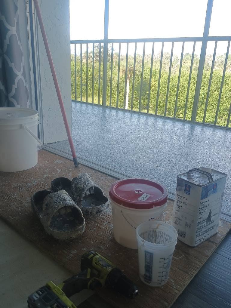 Sealed Concrete — Surface Detail